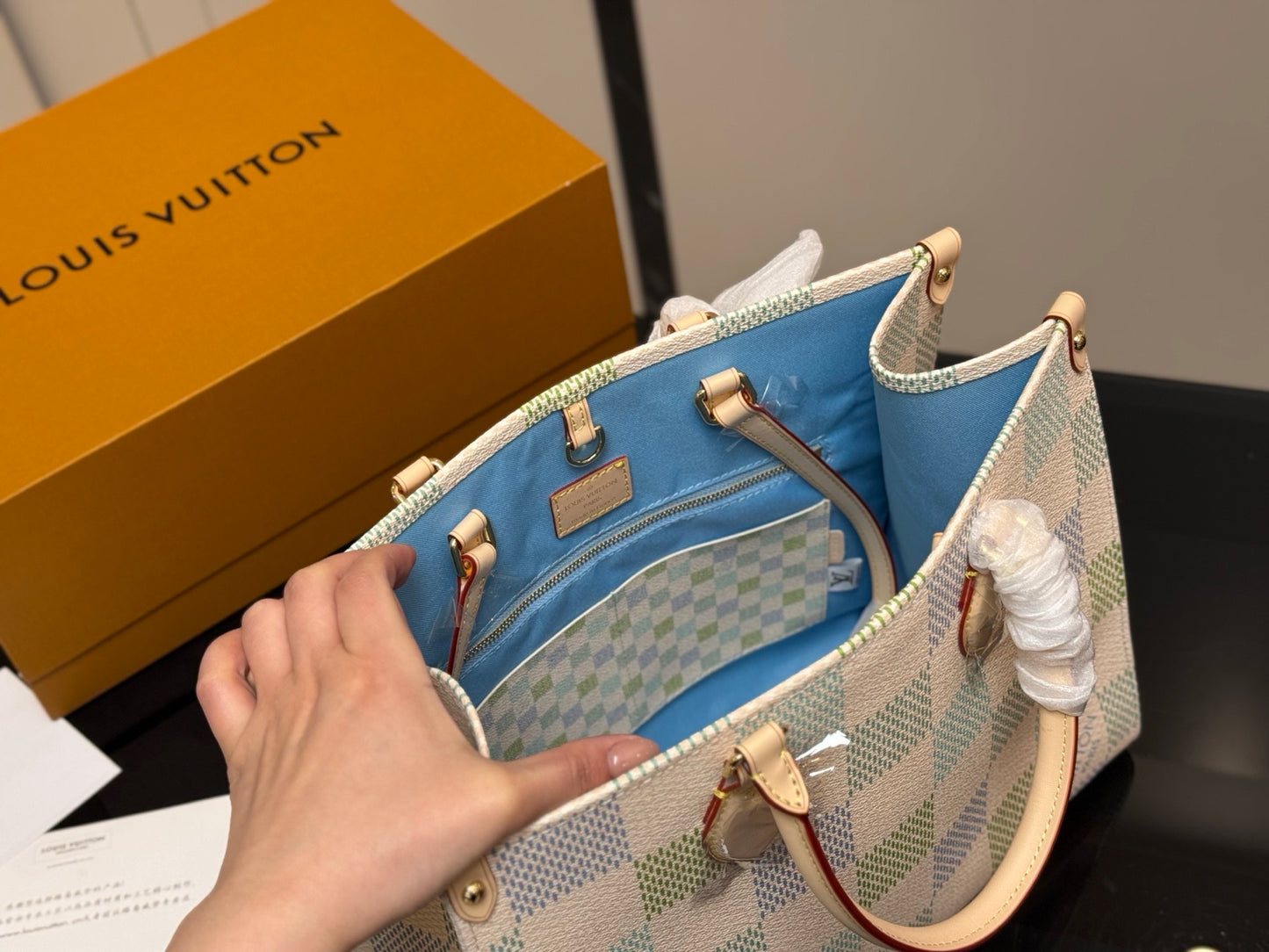 LV Pastel Damier Tote