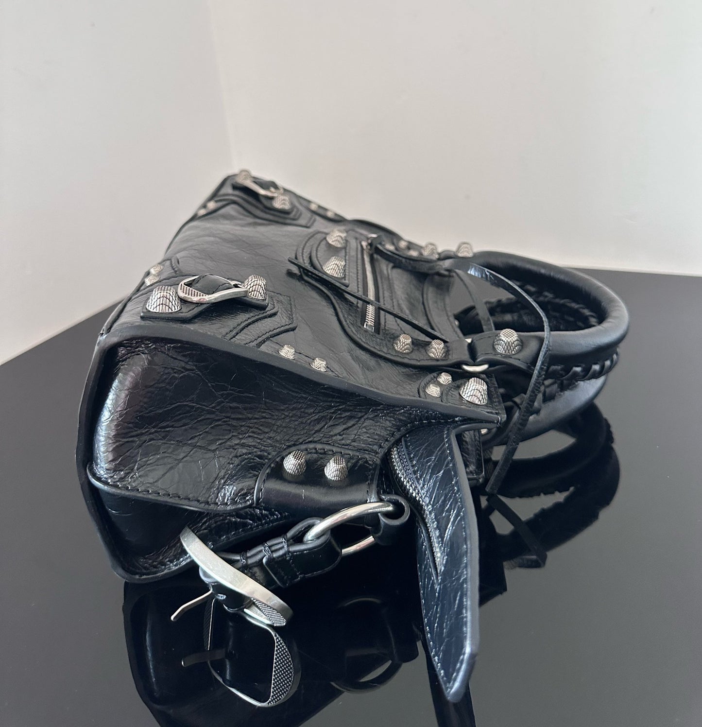 Balenciaga Rhinestone Elegance City Bag