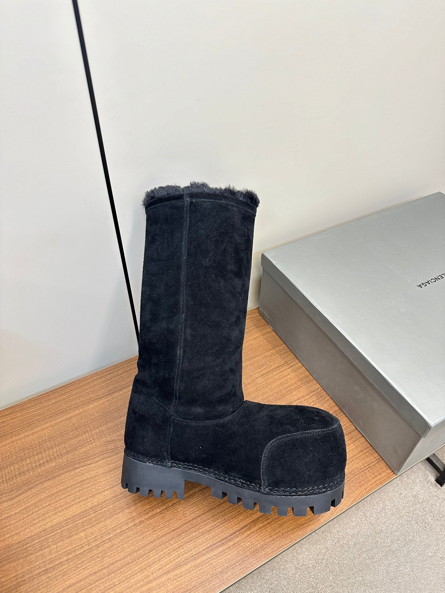 Balenciaga Arctic Elegance Suede Boots