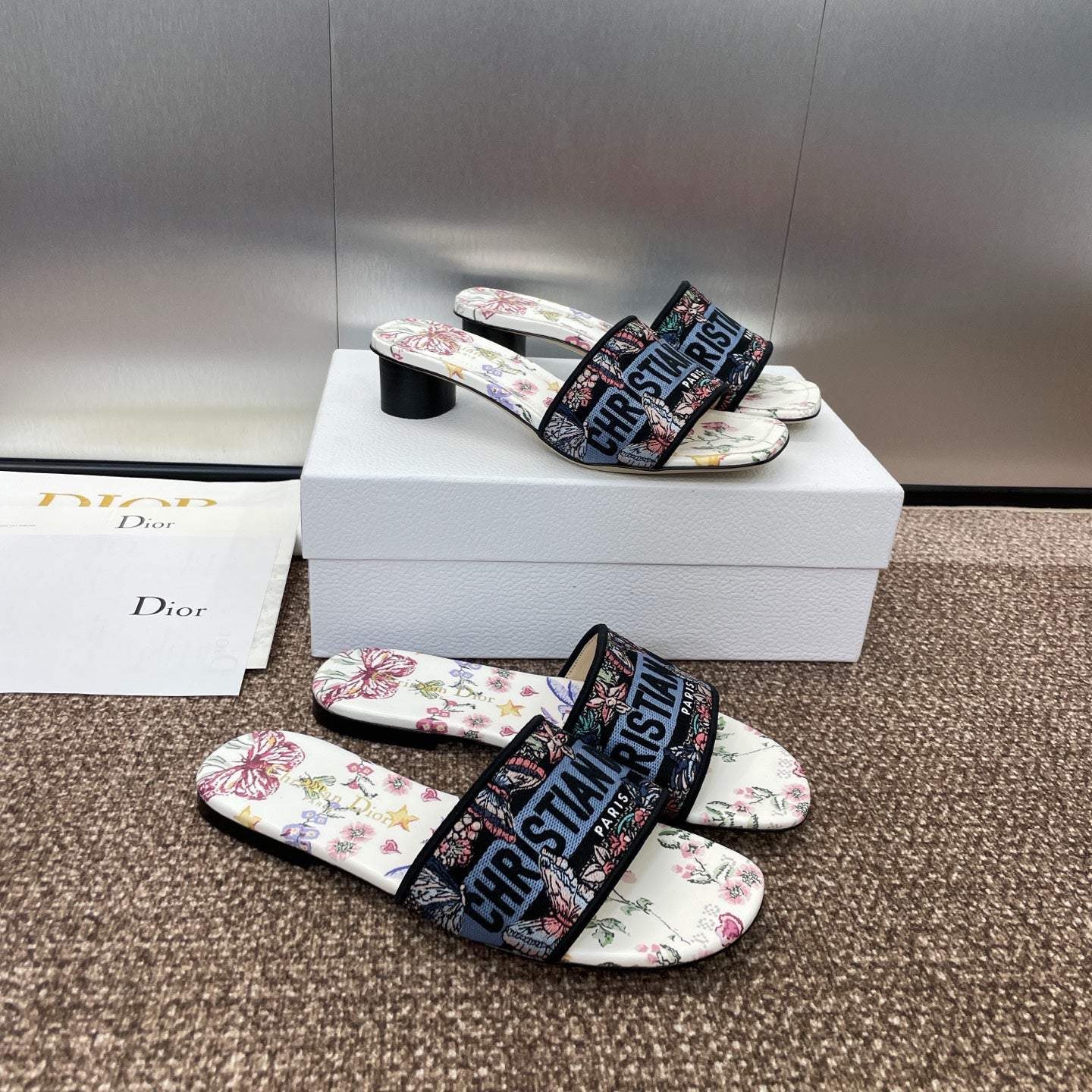 Dior Dway Heeled Slide