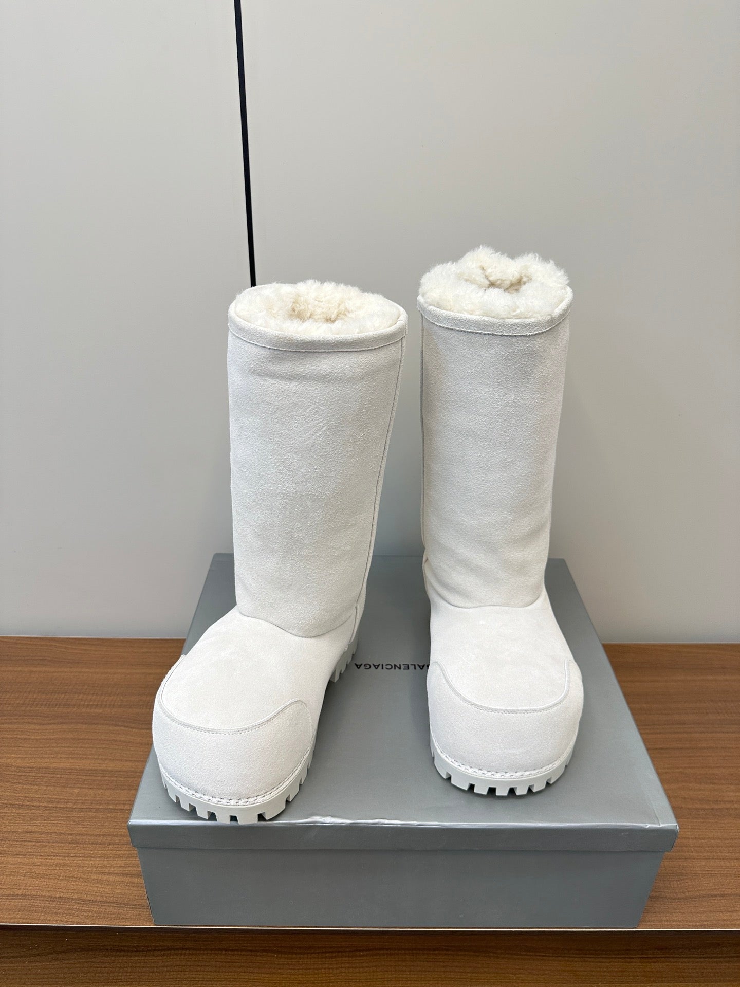 Balenciaga Arctic Elegance Suede Boots