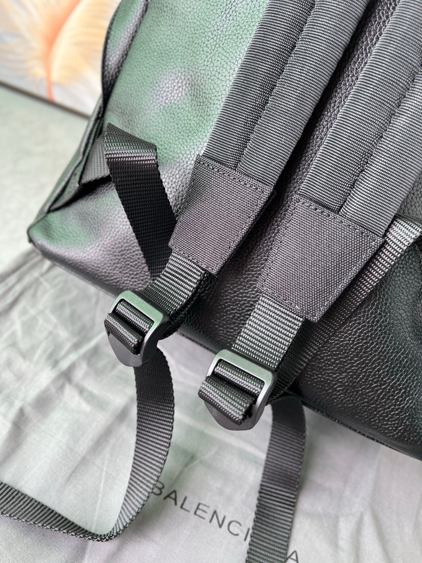 Balenciaga Urban Luxe Leather Backpack