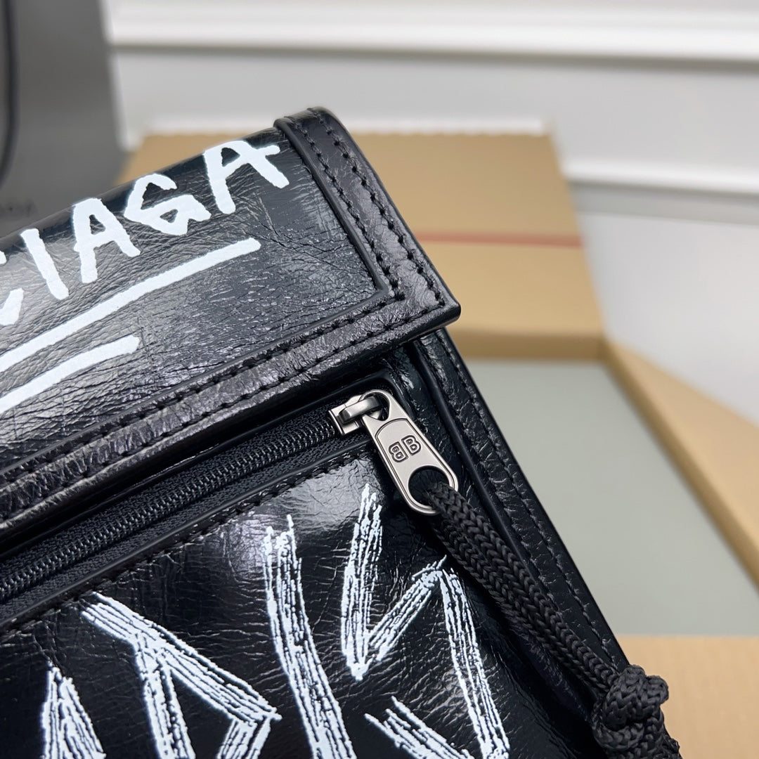 Balenciaga Timeless Elegance Wearable Wallet