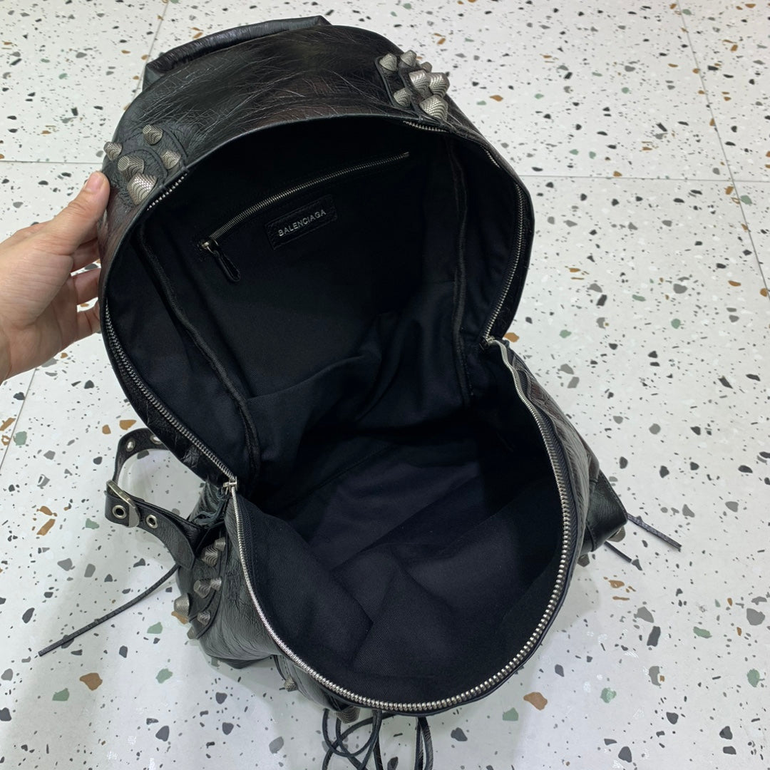 Balenciaga Vintage Canvas & Leather Belt Bag