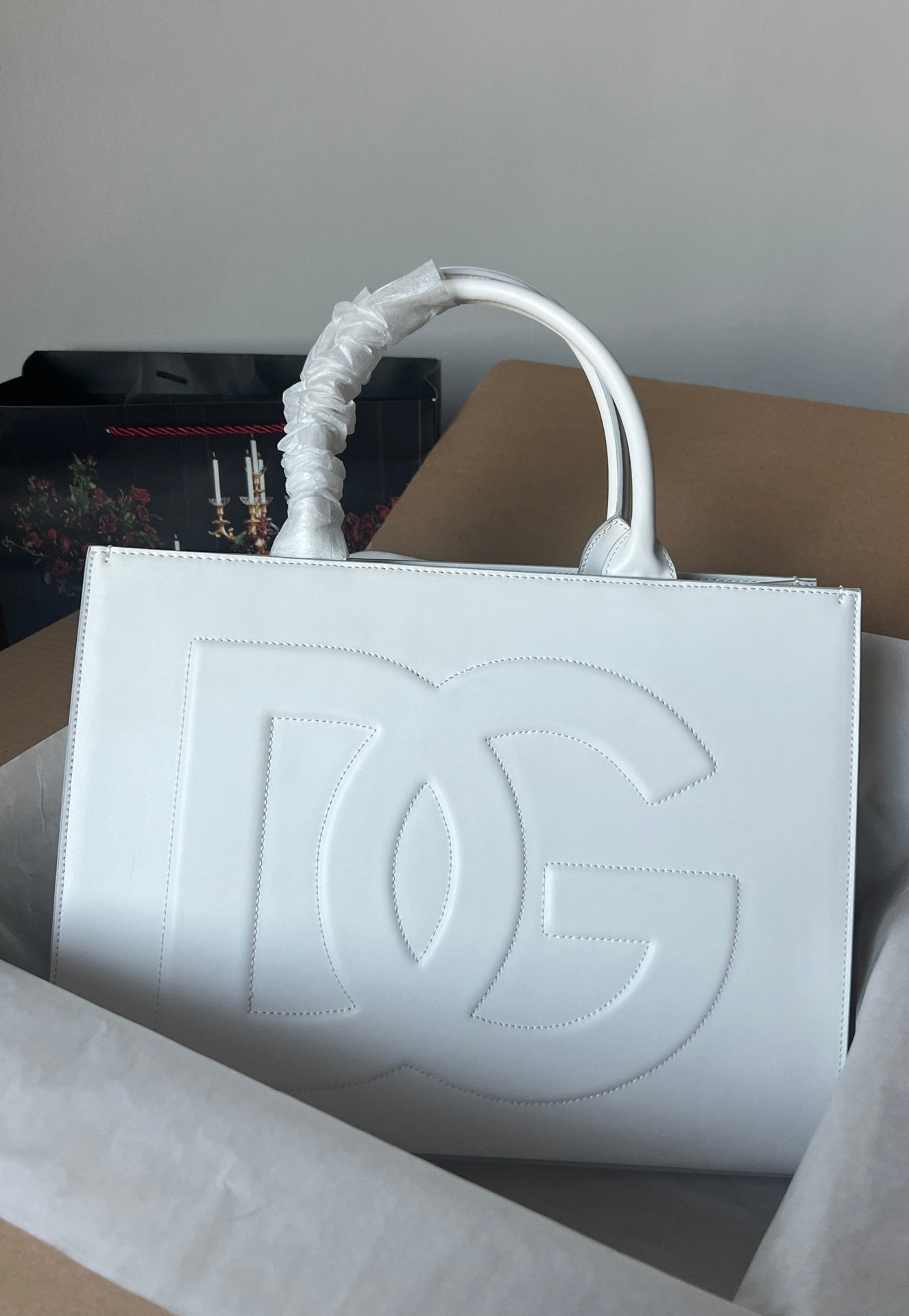 Dolce & Gabbana Dolce & Gabbana Beatrice Medium Tote | White | FARFETCH TW