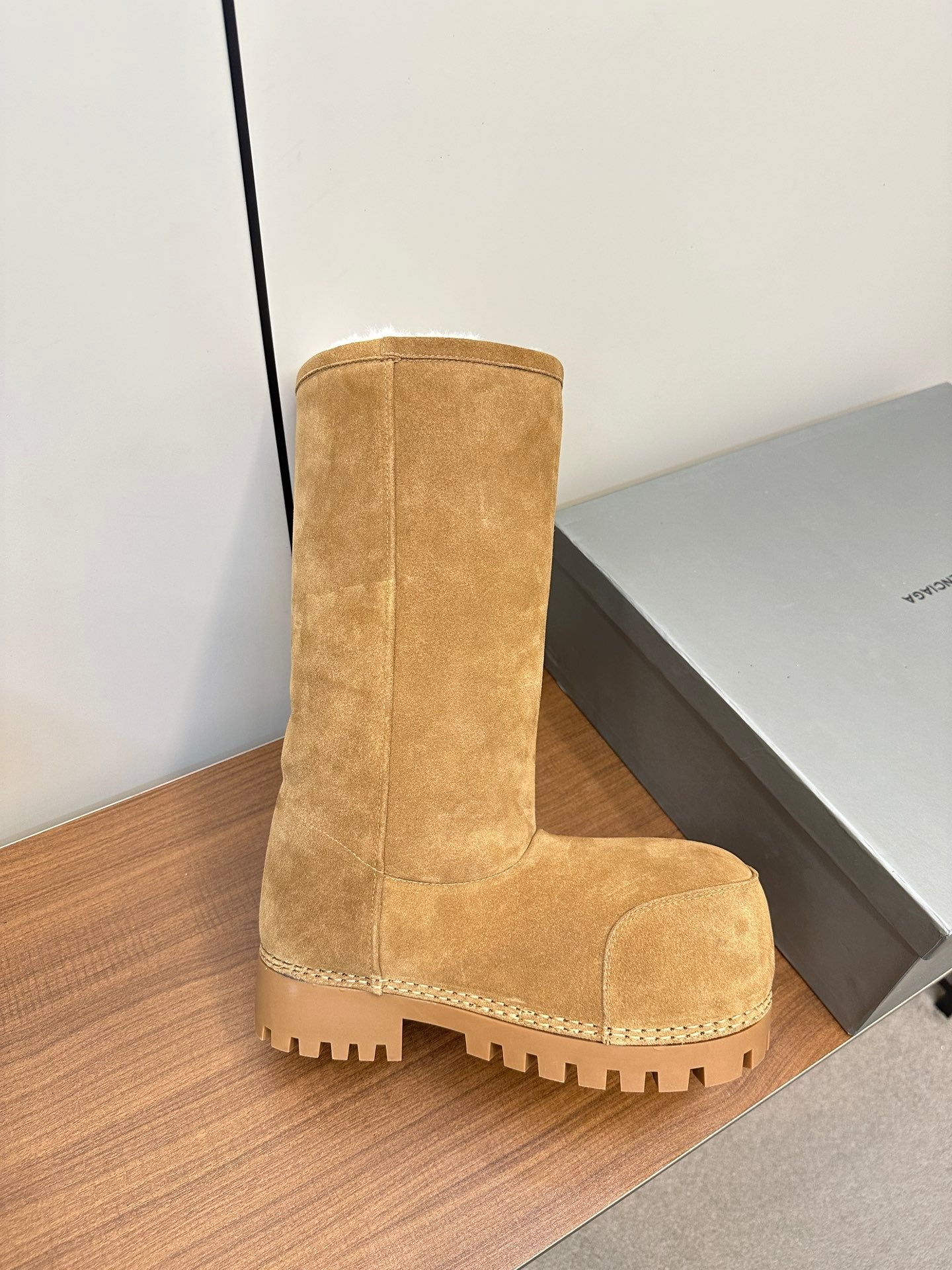Balenciaga Arctic Elegance Suede Boots