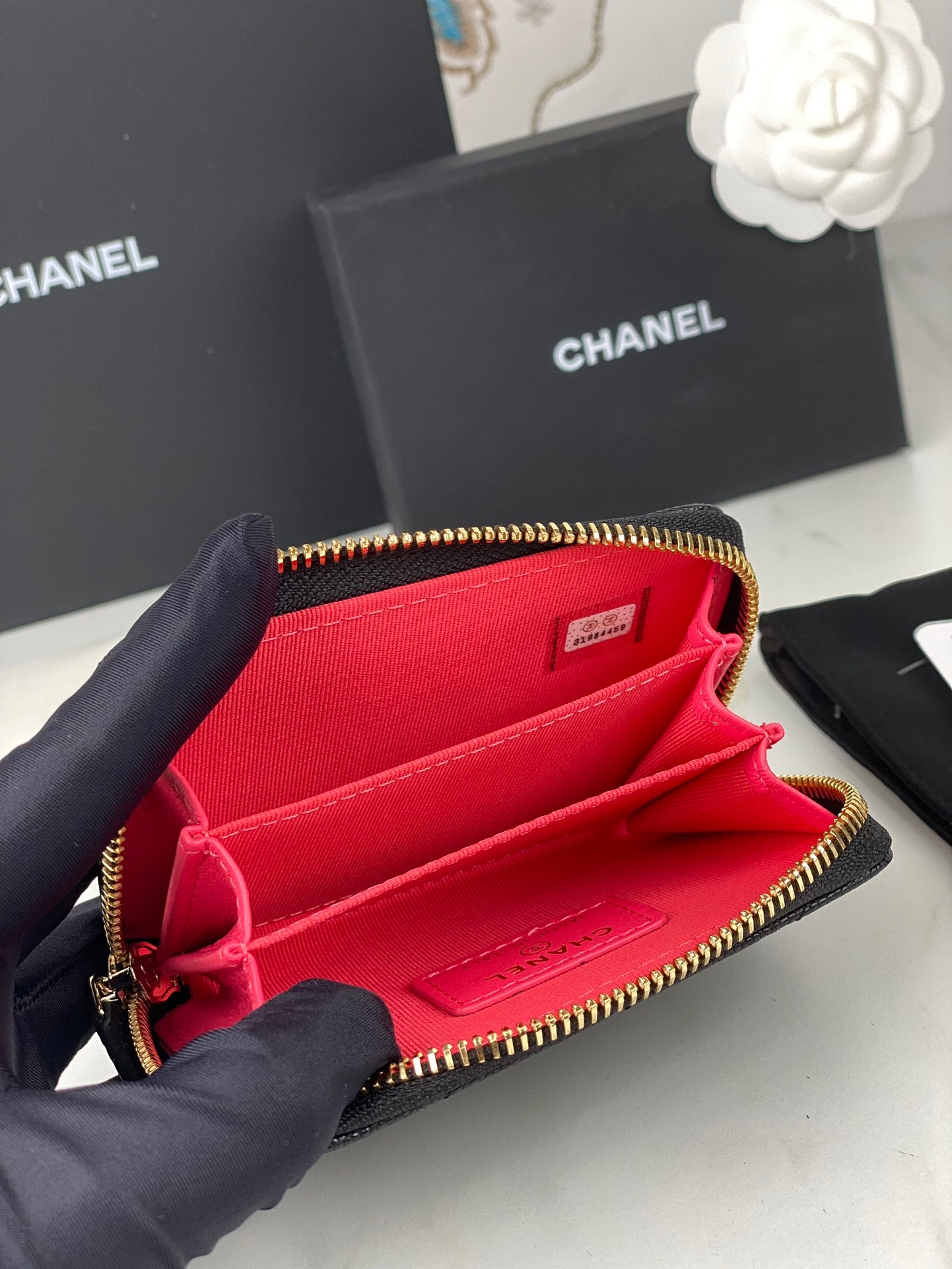 Chanel Caviar Coin Keeper