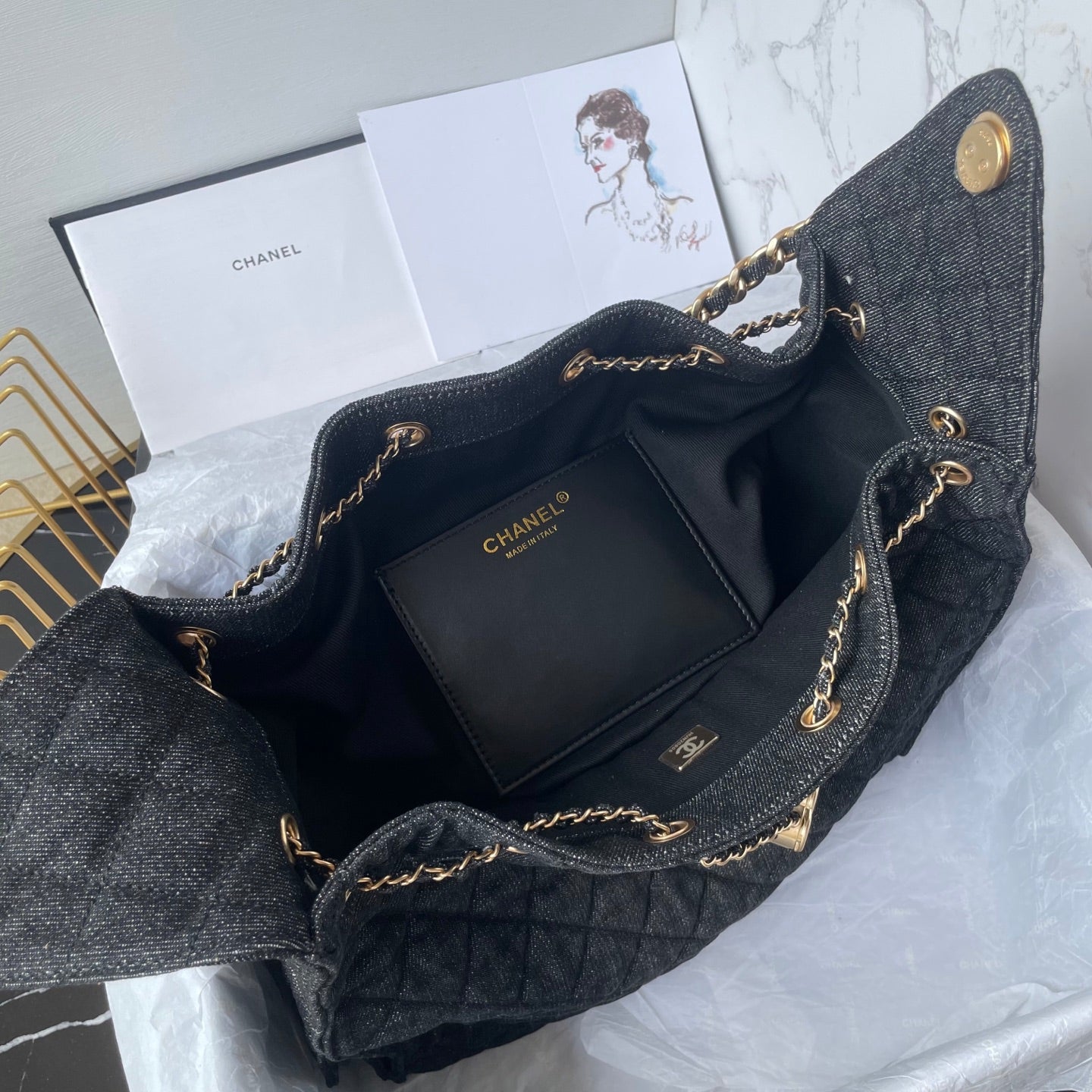 Chanel Quilted Elegance Tote