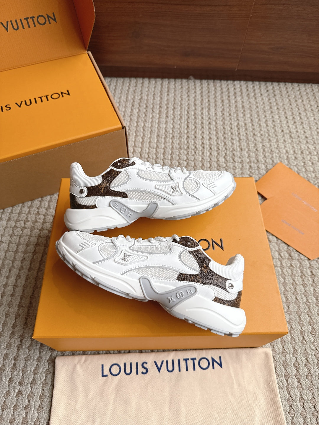 Louis Vuitton Track 2.0 Luxe Sneakers