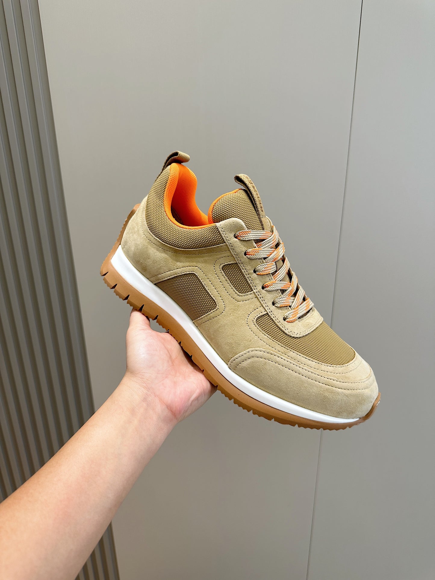 Hermes Leopard Luxe Hike Sneakers