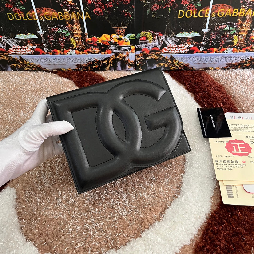 Dolce & Gabbana Calfskin DG Logo Bag crossbody bag