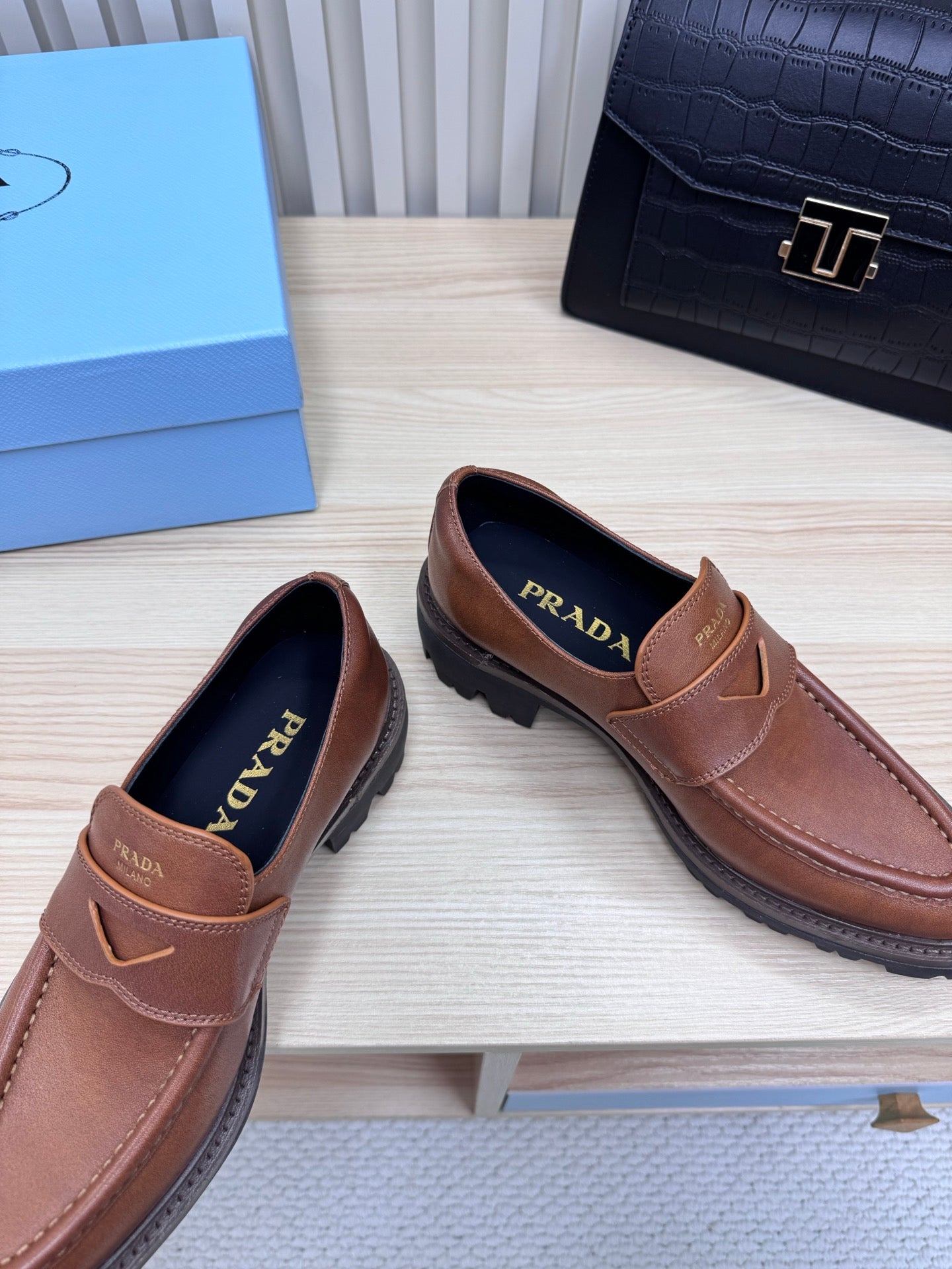 Prada Timeless Elegance Thong Sandals