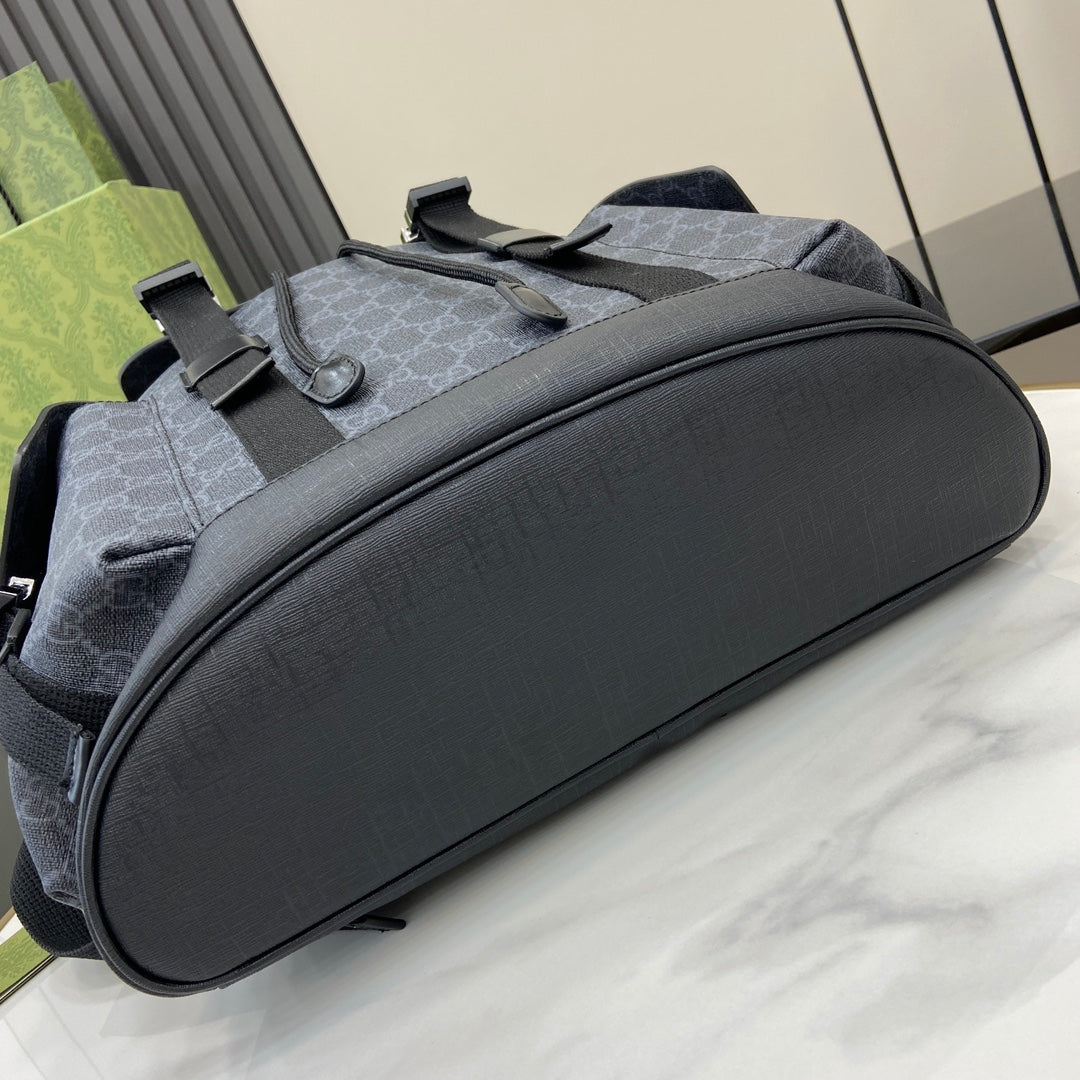 GG Gray Large Backpack