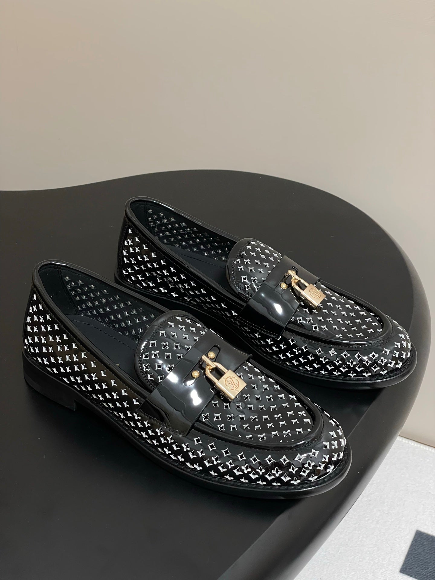 LV Chess Flat Loafer