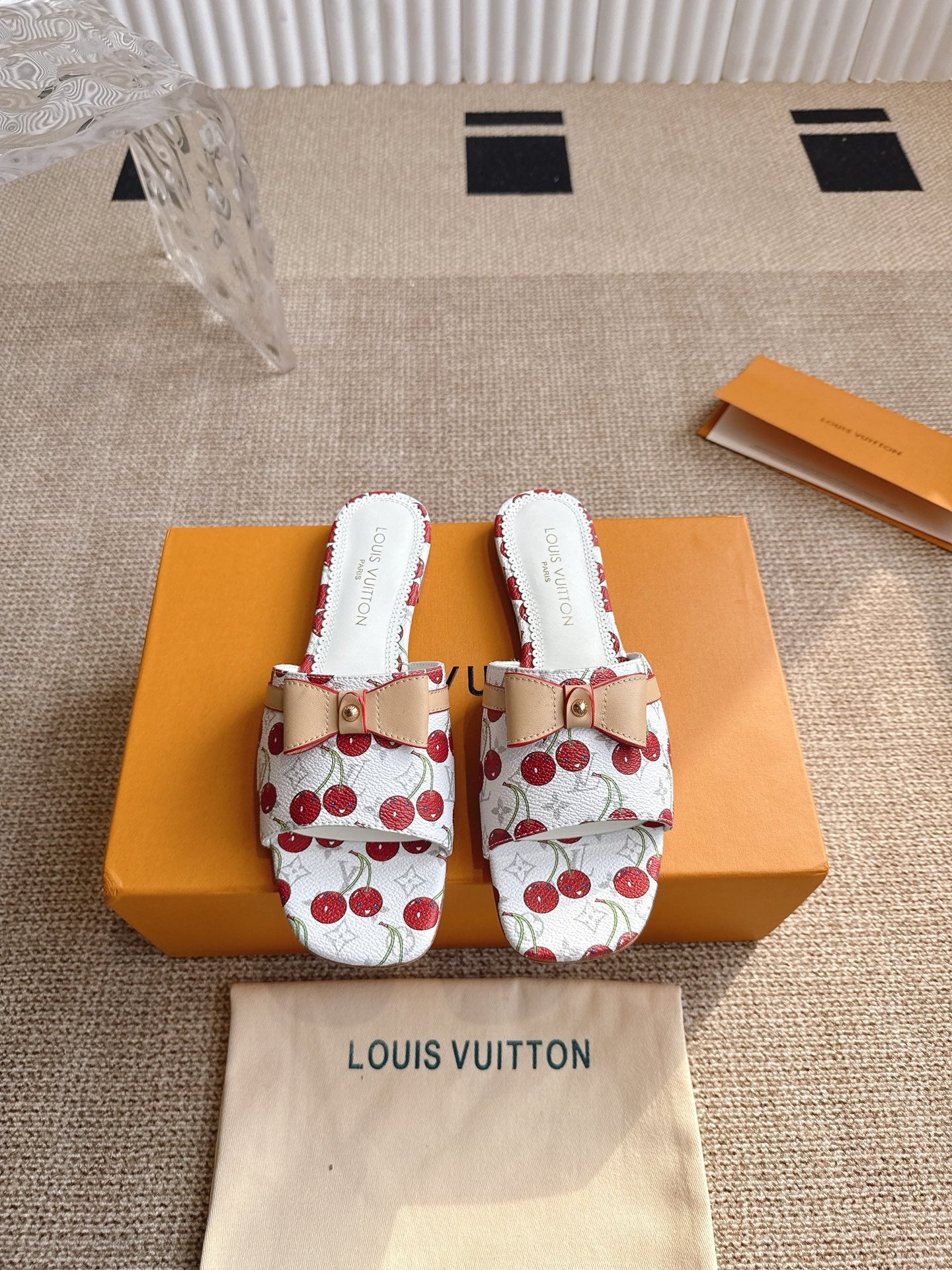 LV Lily Flat Mule