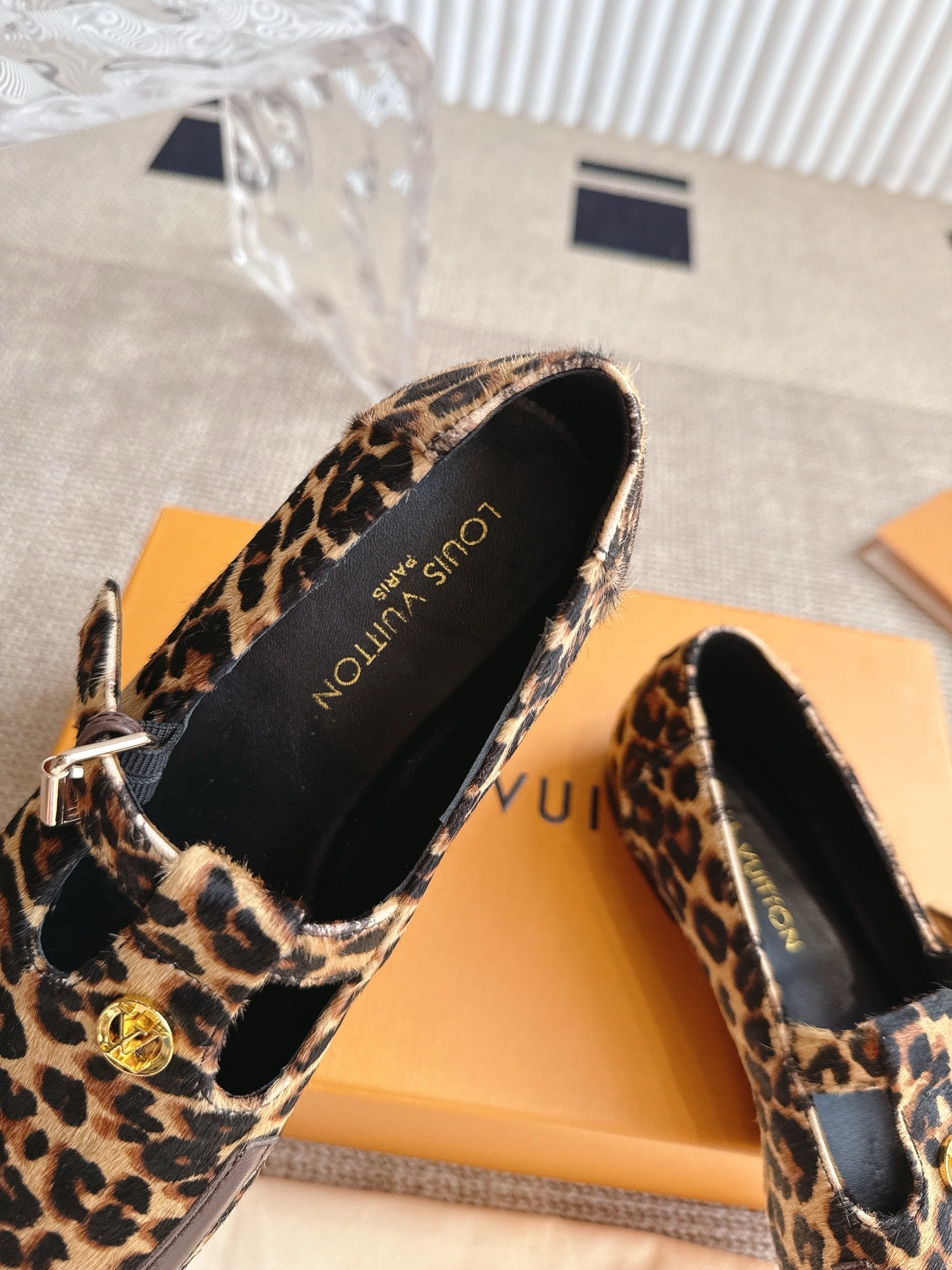 LV Soho Mary Jane Flat Loafer