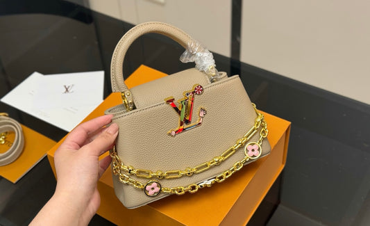 LV Capucines Mini – Charm Chain Edition