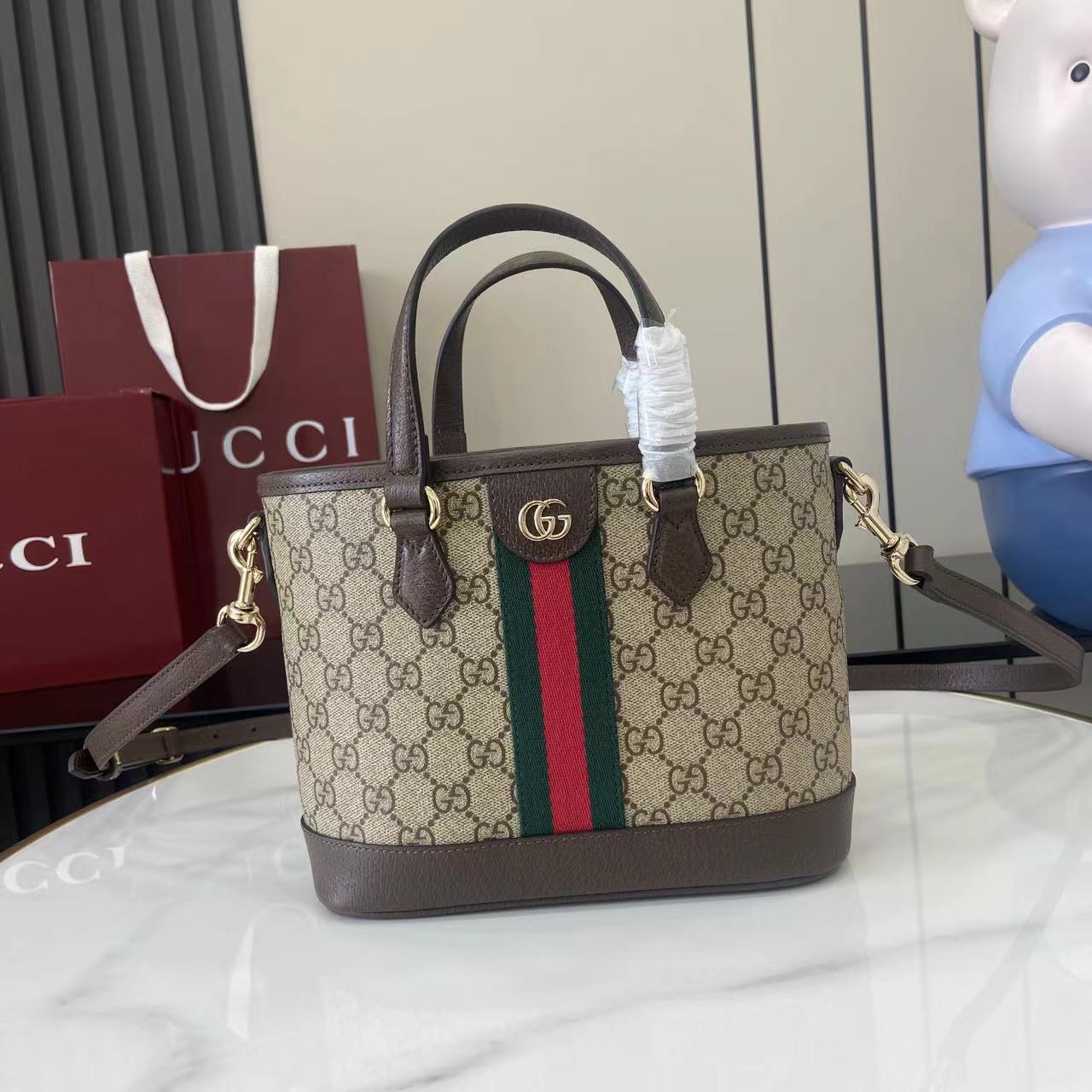 Gucci Ophidia Small Tote Bag