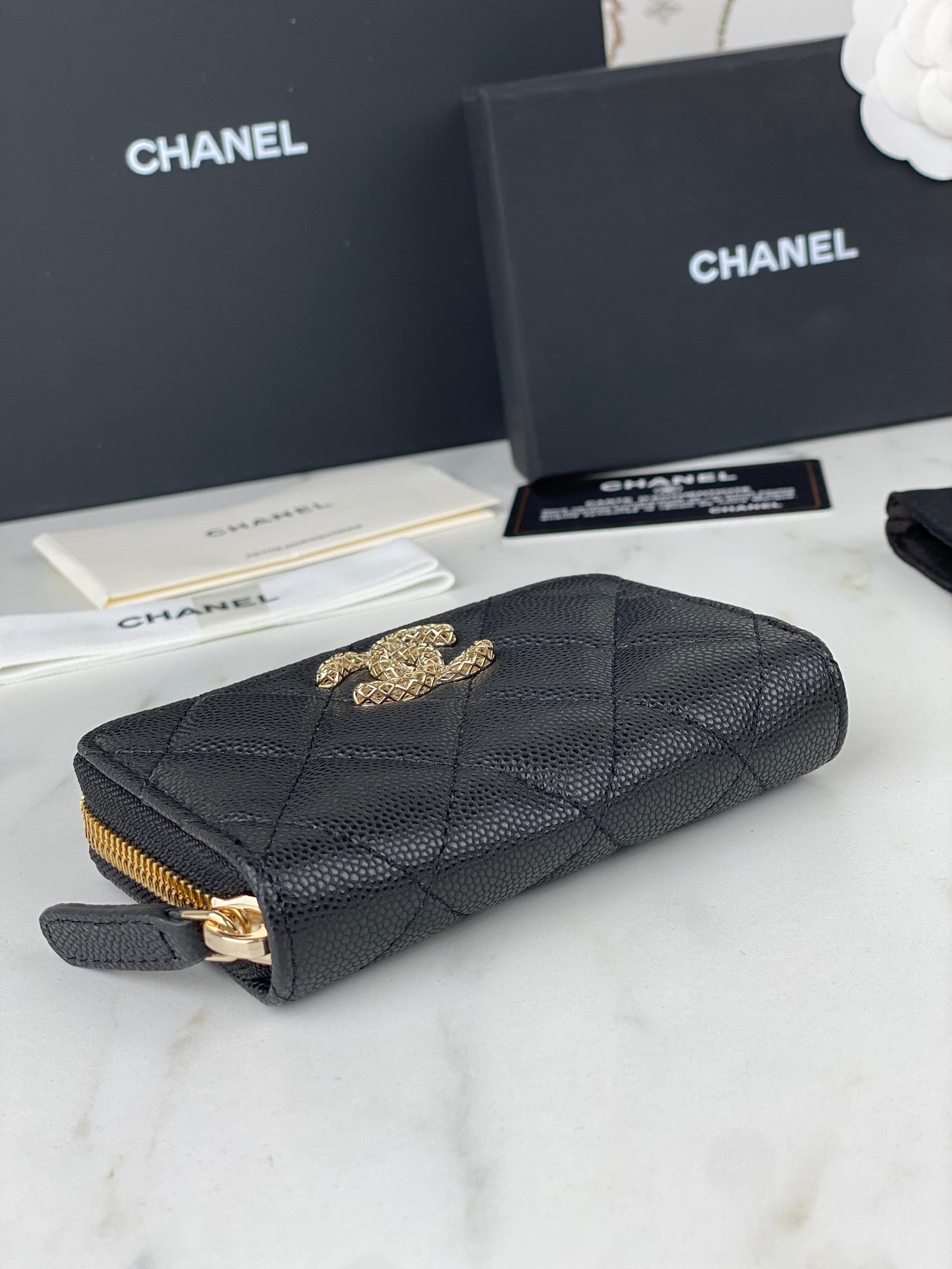 Chanel Caviar Coin Keeper