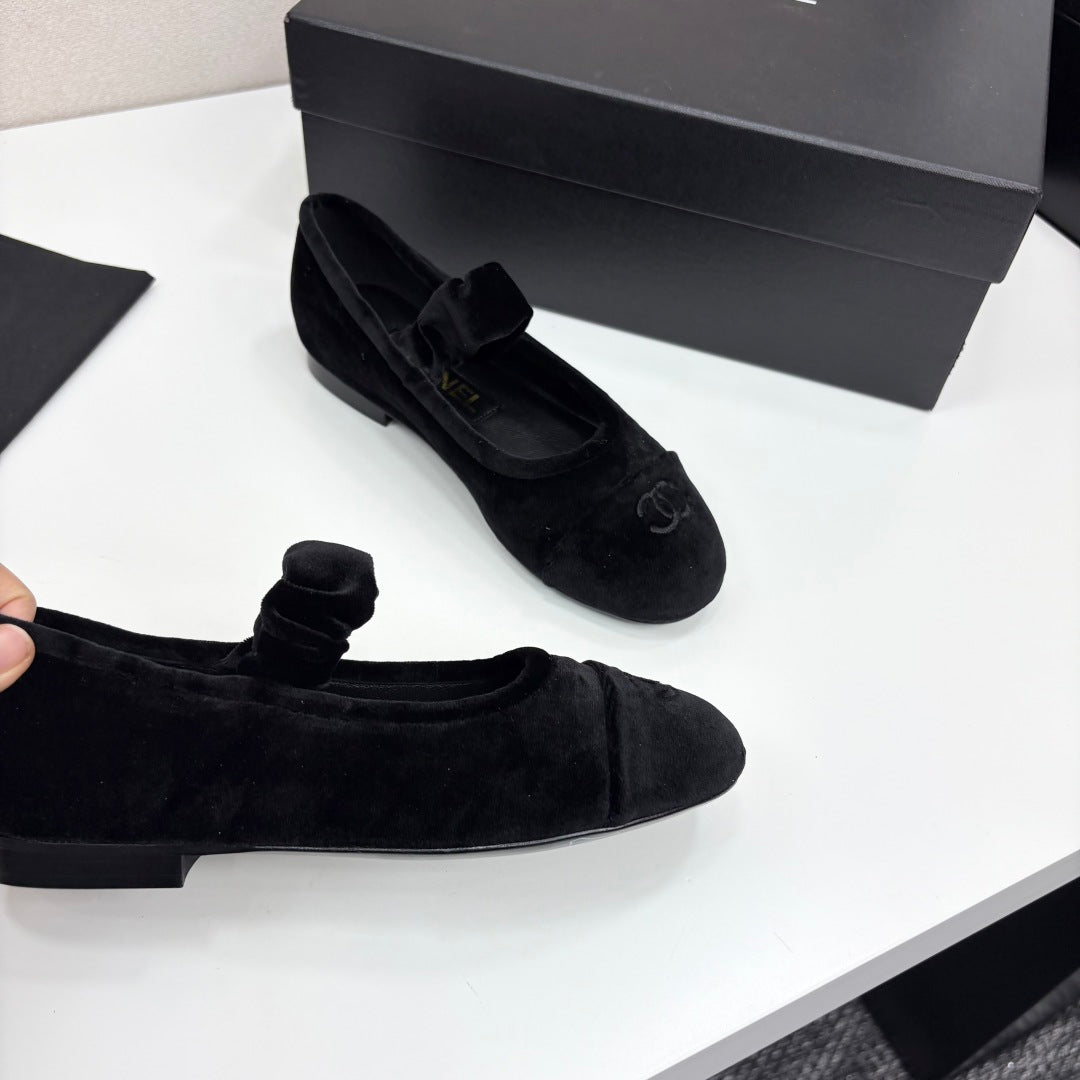 Chanel Crystal Elegance Ballet Flats