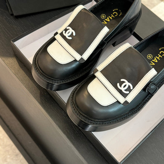 Chanel Timeless Elegance Calfskin Loafers