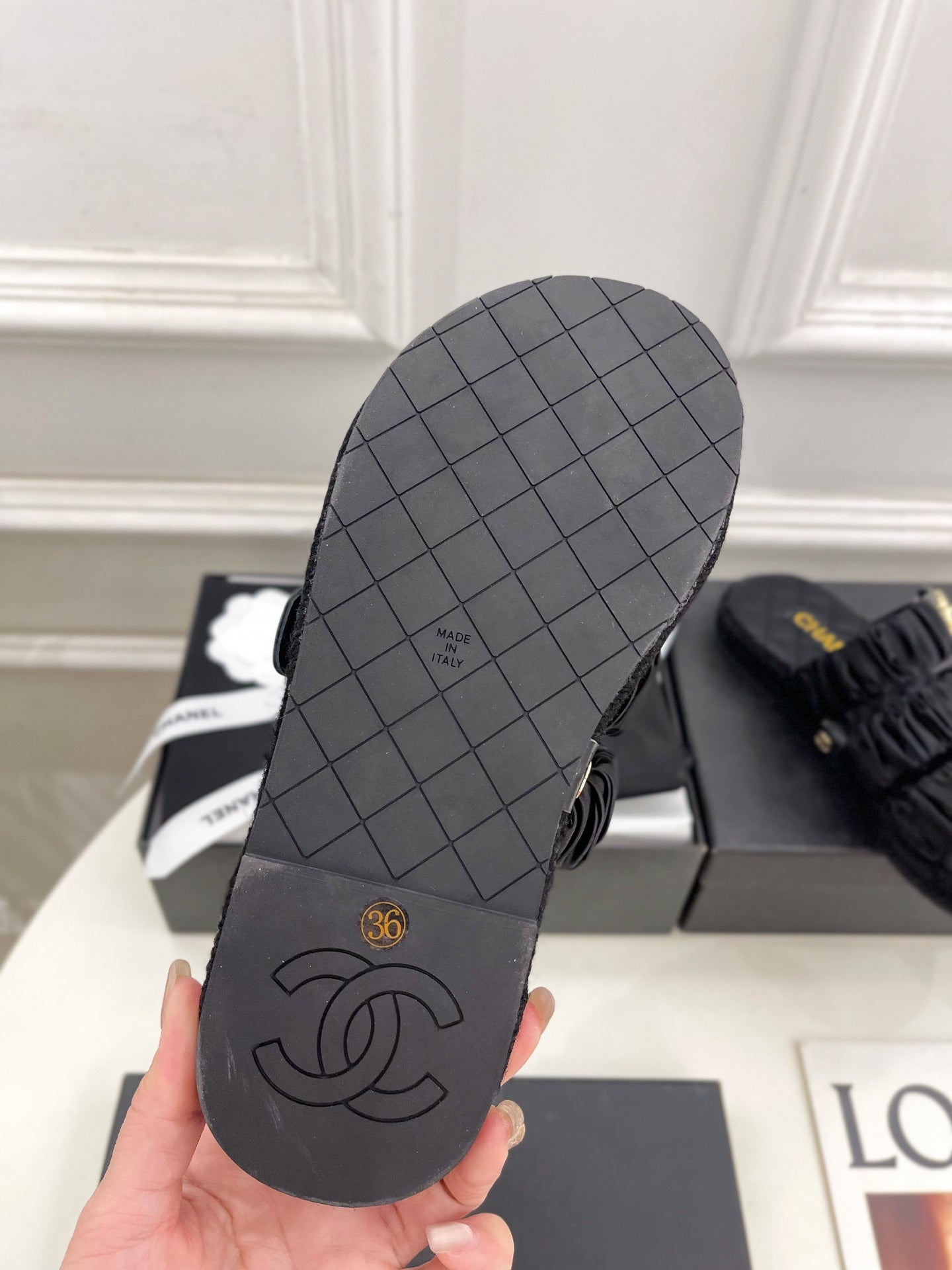 Chanel Elegant Open Toe Sandals