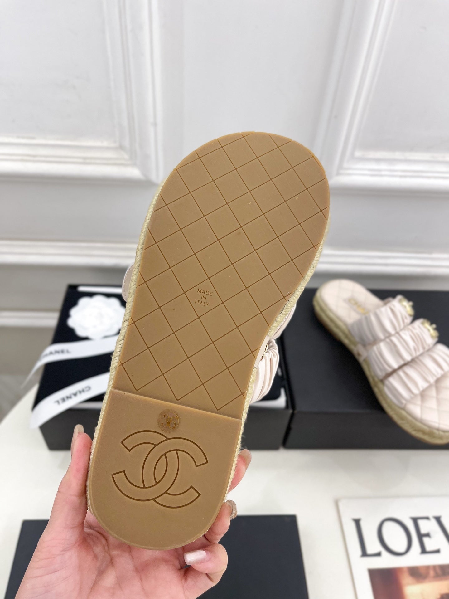 Chanel Elegant Open Toe Sandals