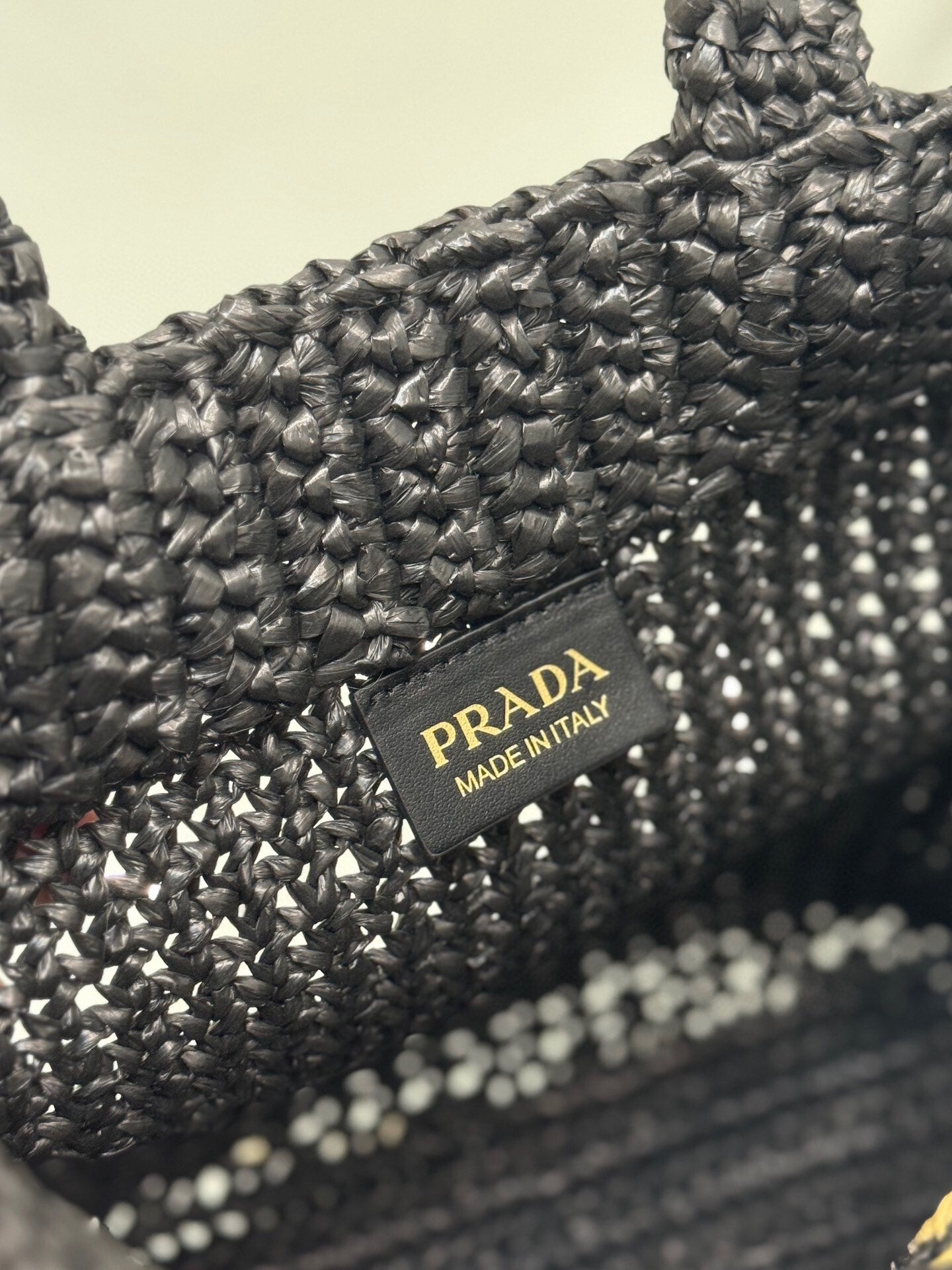 Prada Woven Elegance Tote