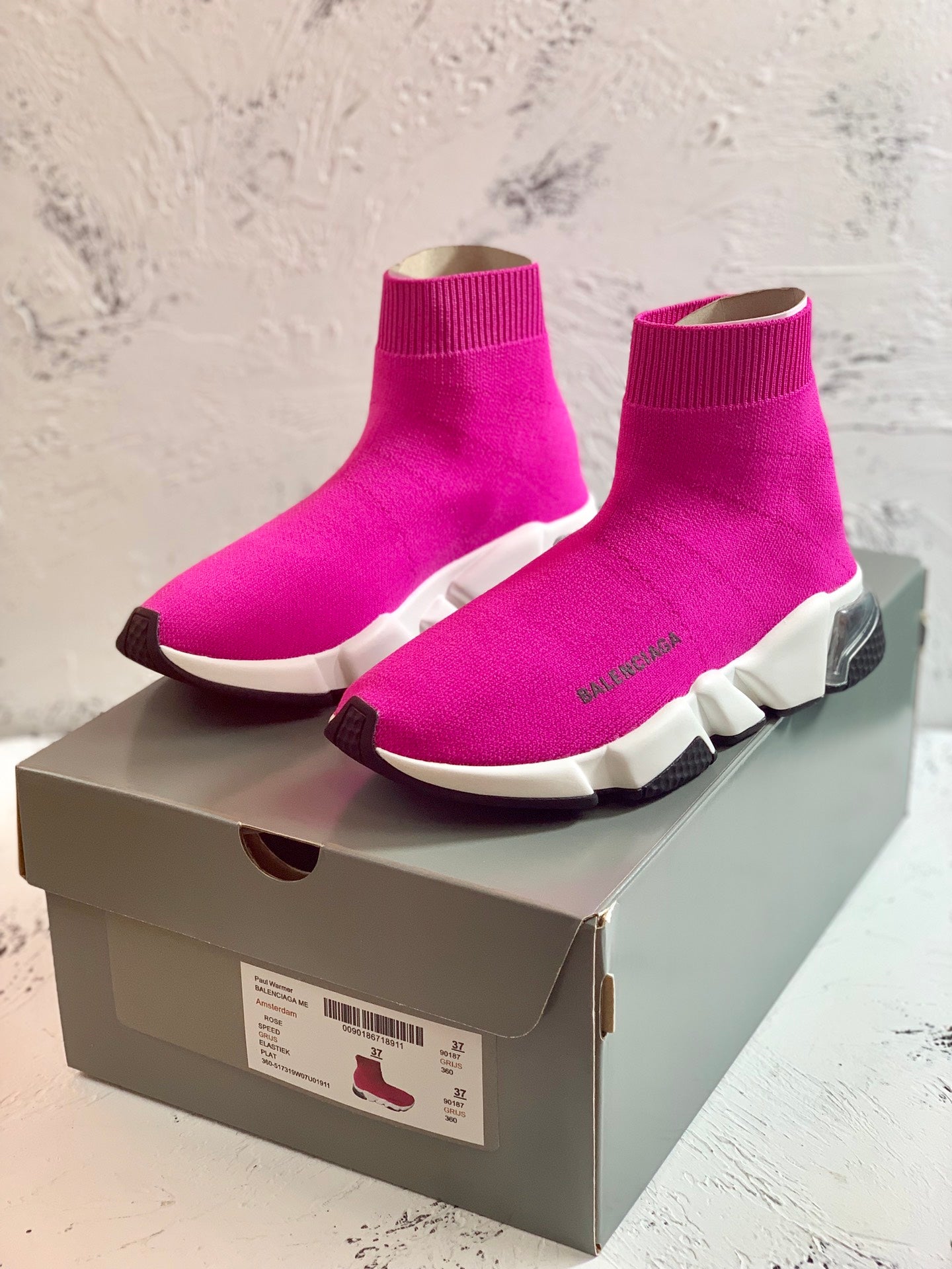 Balenciaga Effortless Elegance Knit Sneaker