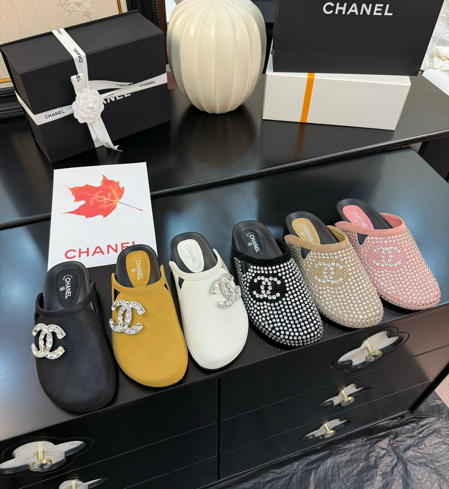 Chanel Elegant Slingback Ballet Flats