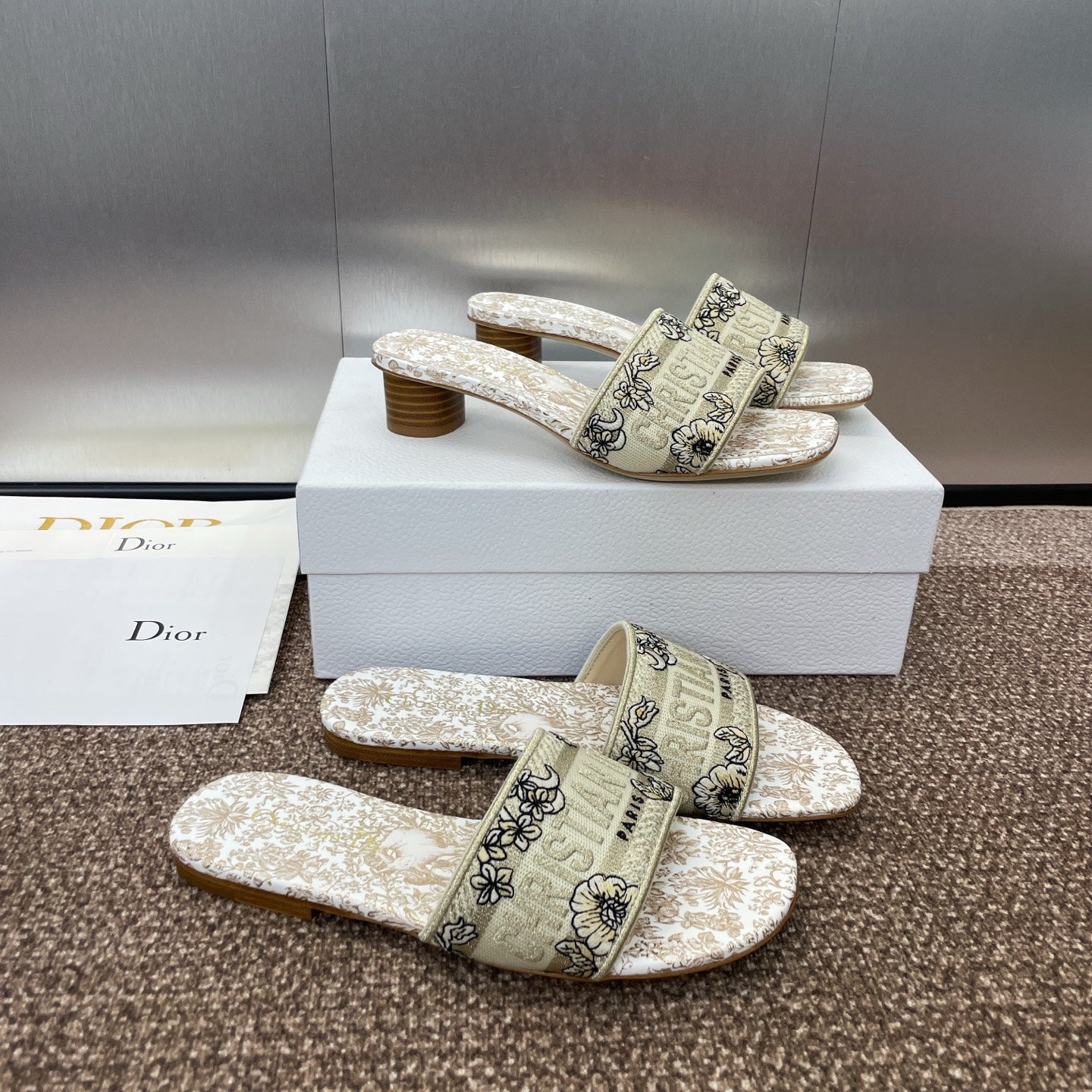 Dior Dway Heeled Slide
