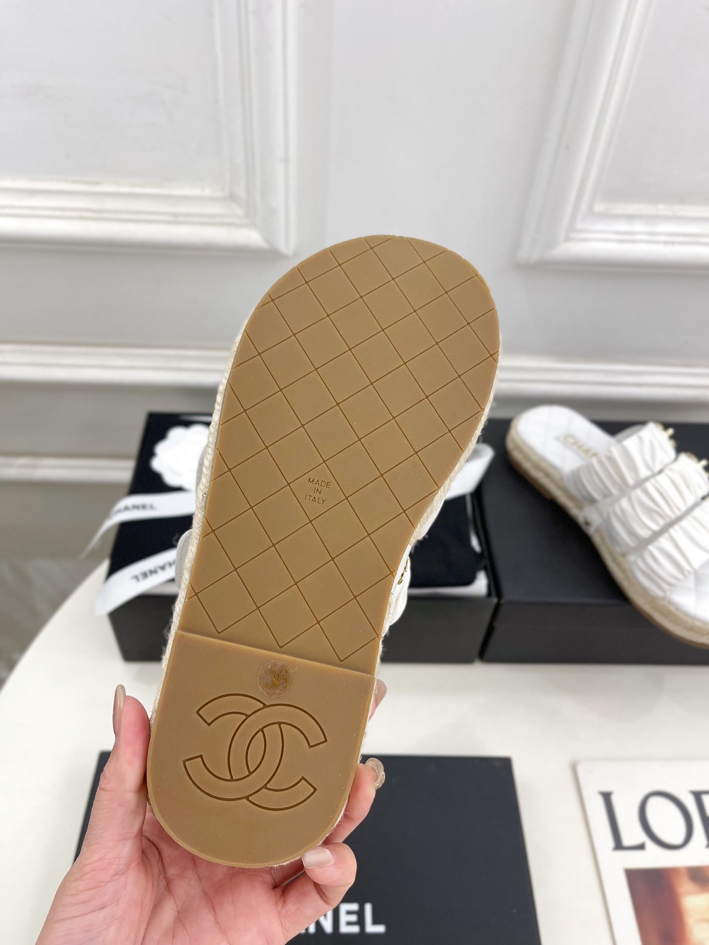 Chanel Elegant Open Toe Sandals