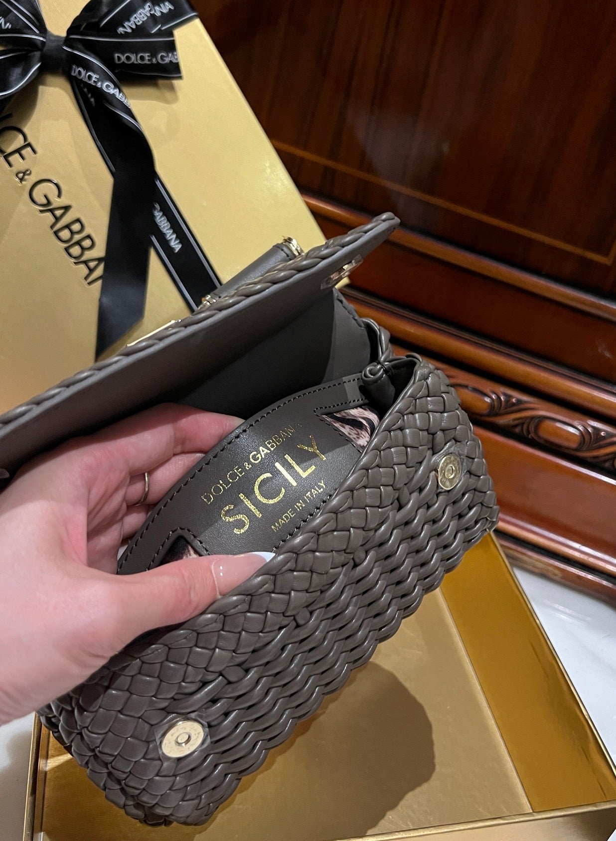 Dolce & Gabbana Dolce & Gabbana Micro Sicily 62 Tote Bag | Red | FARFETCH IL