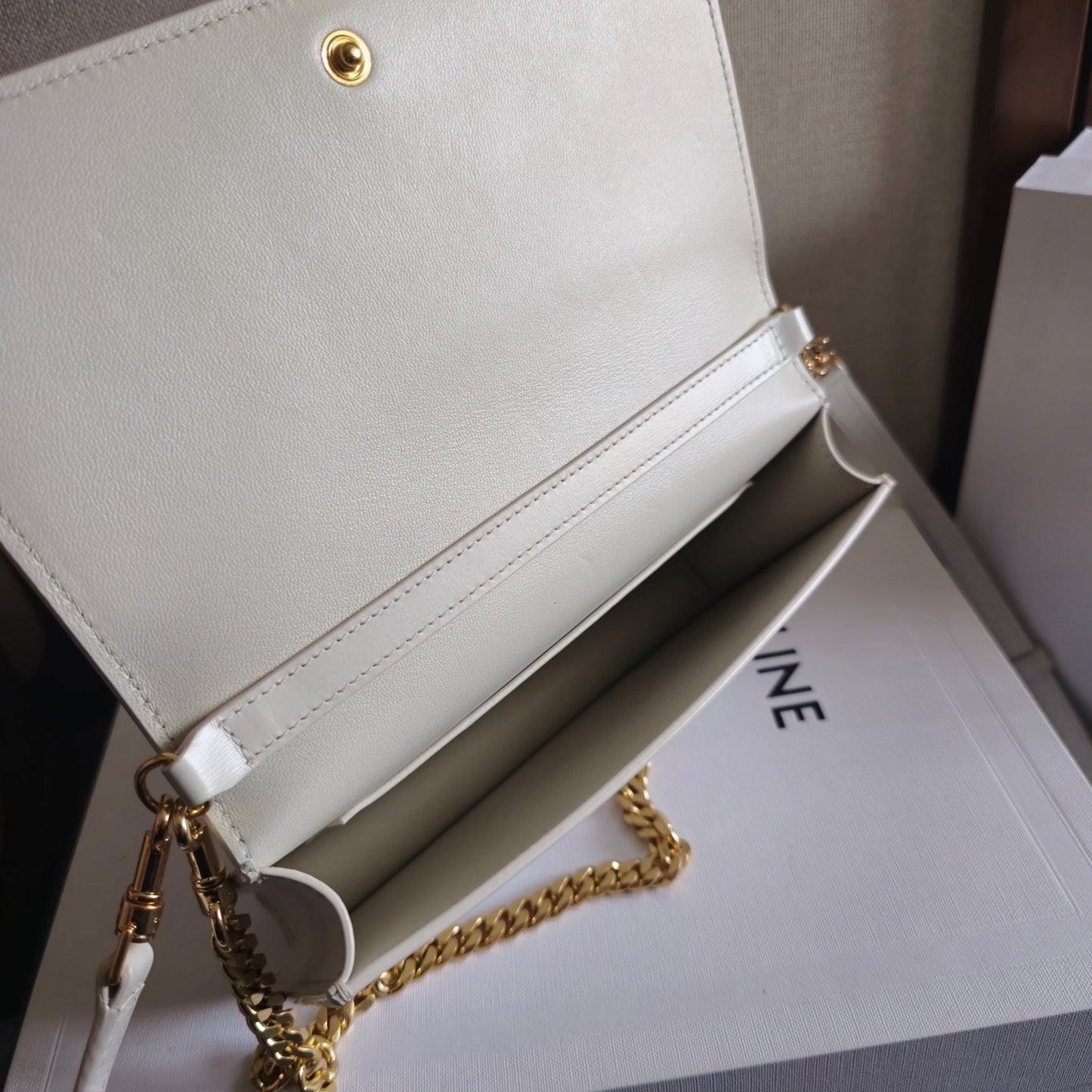 Celine Multipochette in Shiny Calfskin
