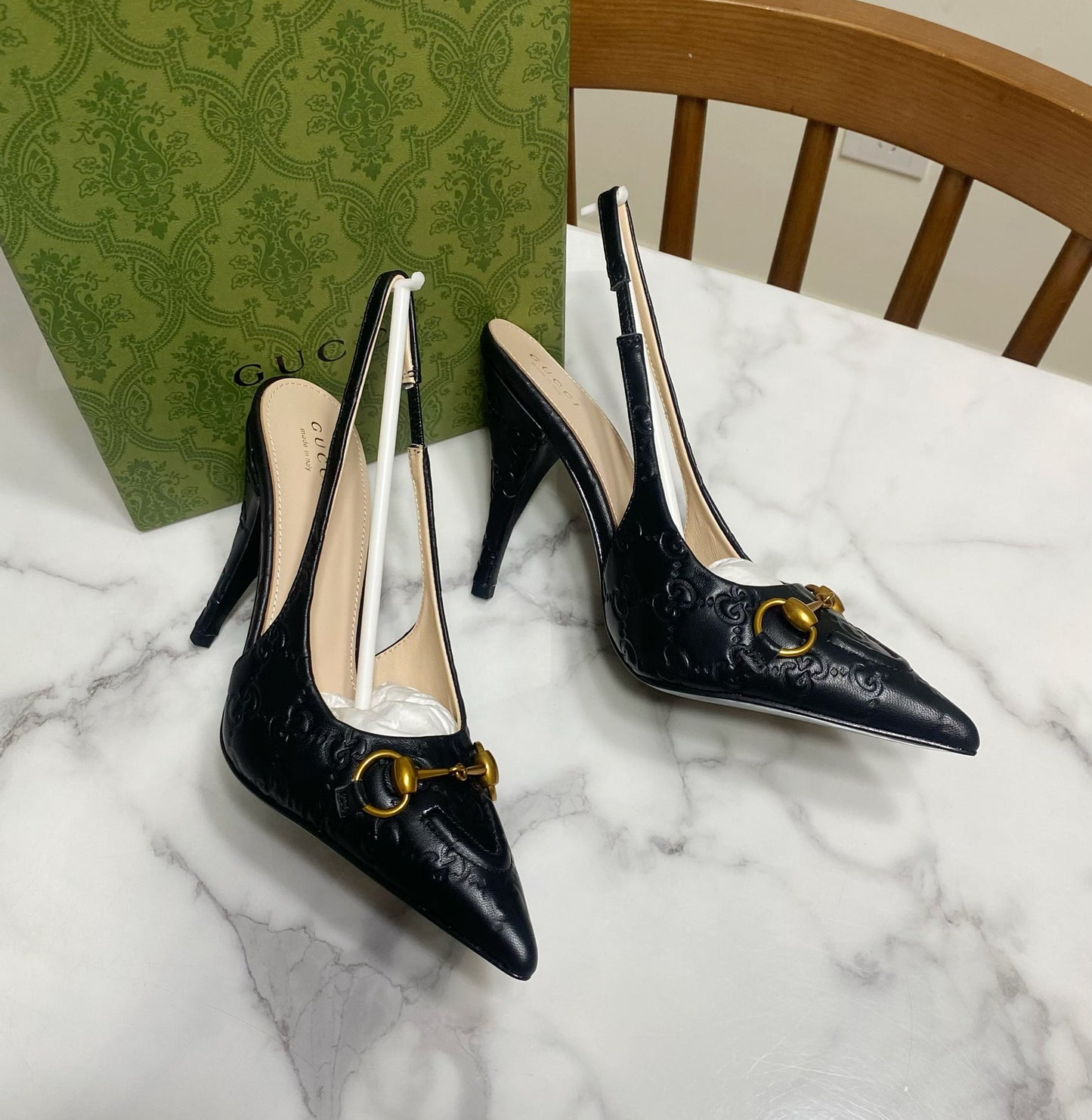 Gucci Women's slingback pump with Horsebit