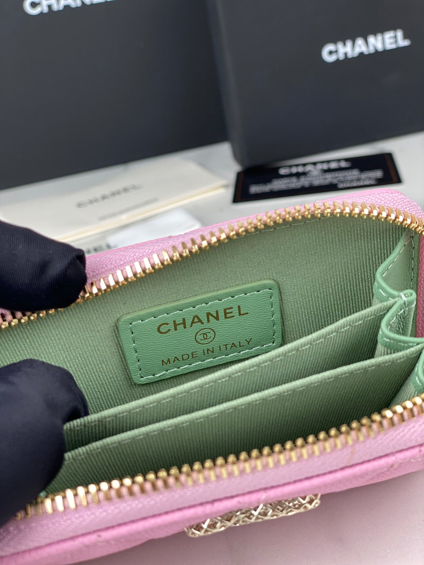 Chanel Caviar Coin Keeper