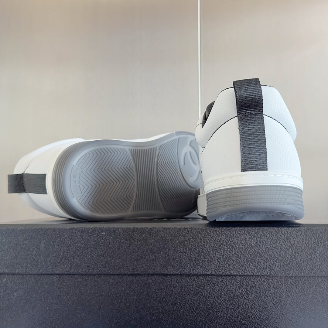 Chanel Karl Lagerfeld Logo-Print Sneakers