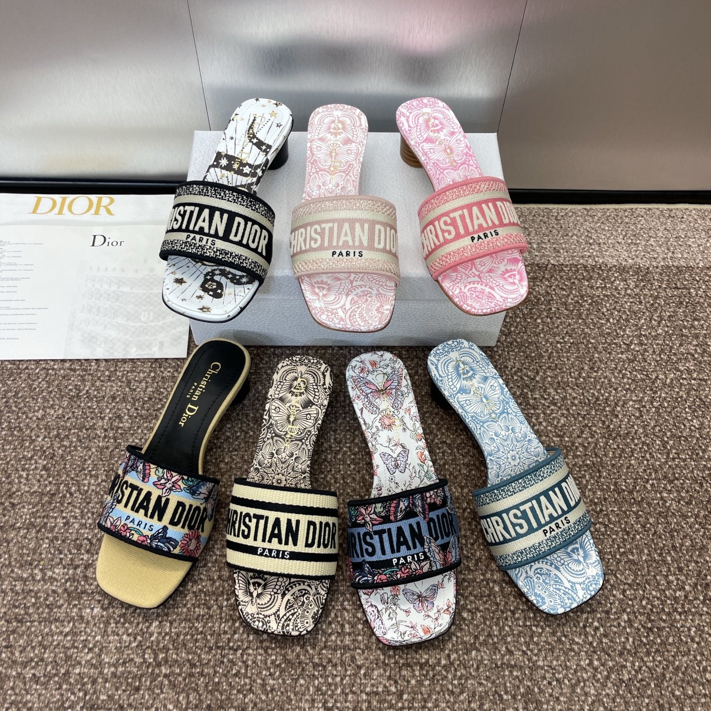 Dior Dway Heeled Slide