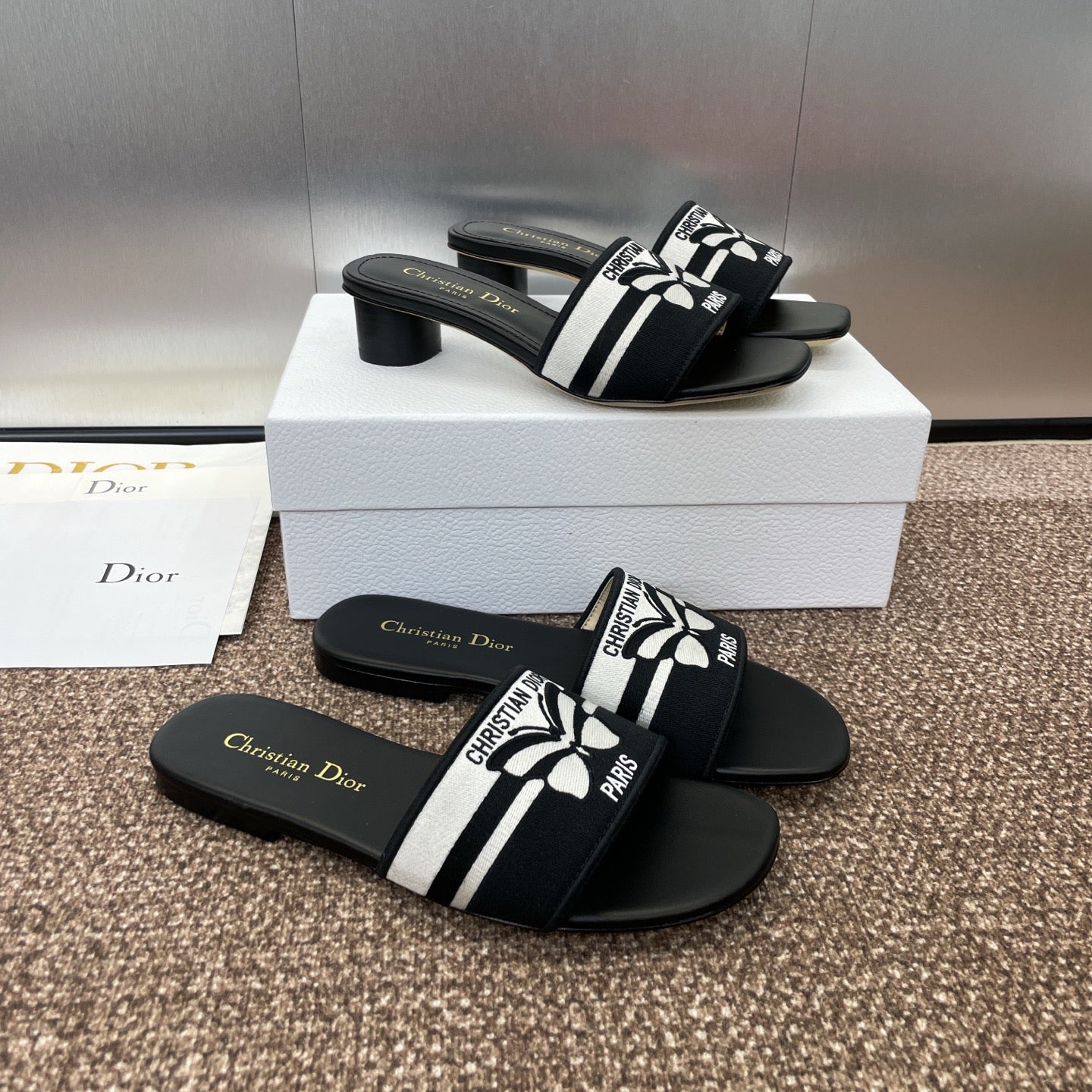 Dior Dway Heeled Slide