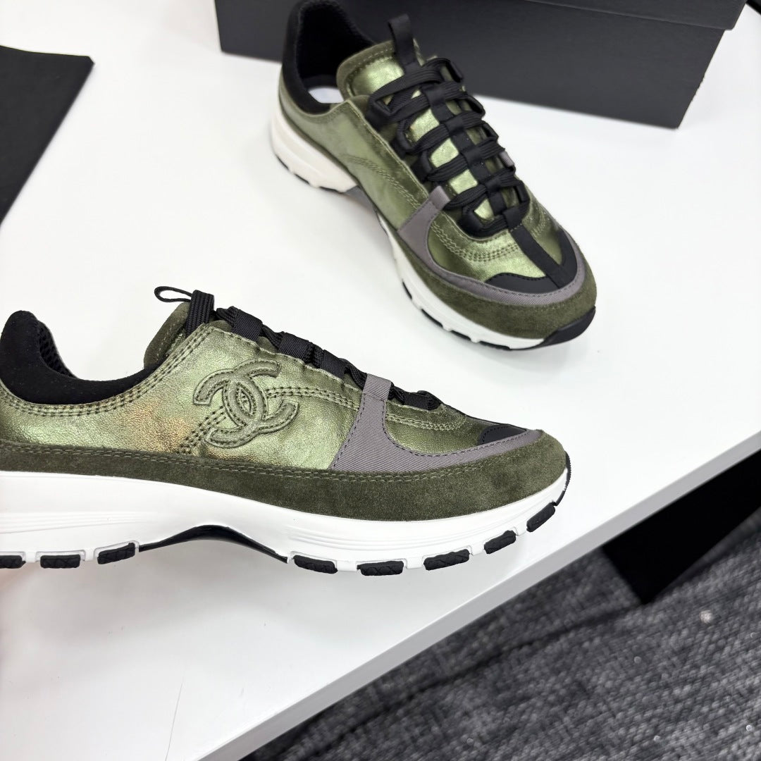 Chanel White Designer Sneakers