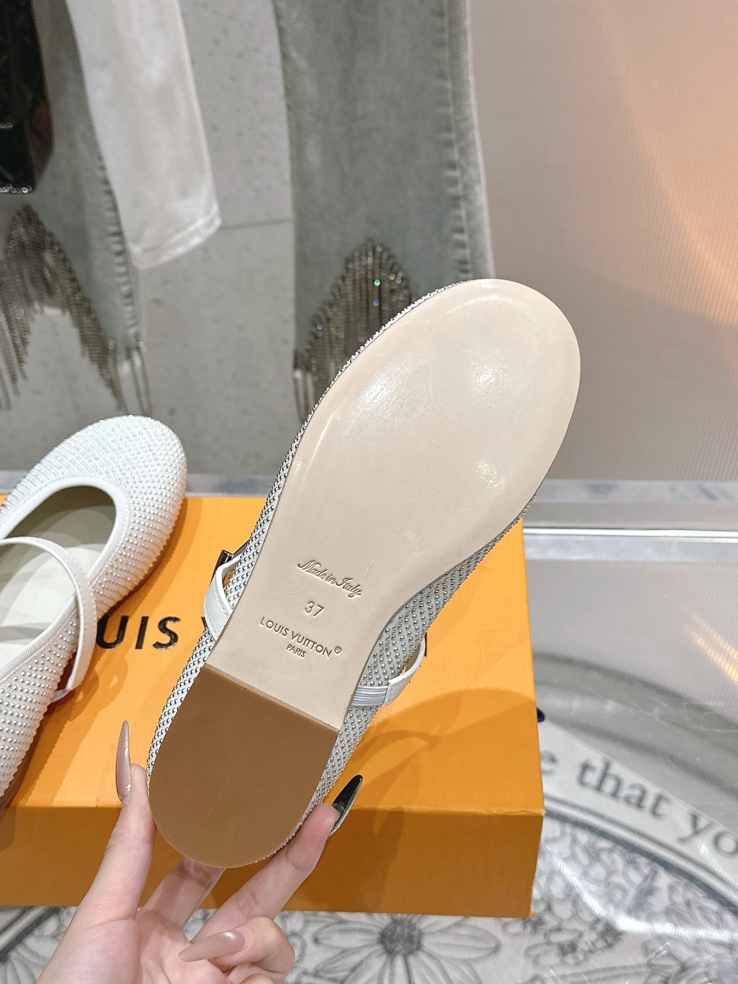 Louis Vuitton Effortless Elegance Canvas Sandals