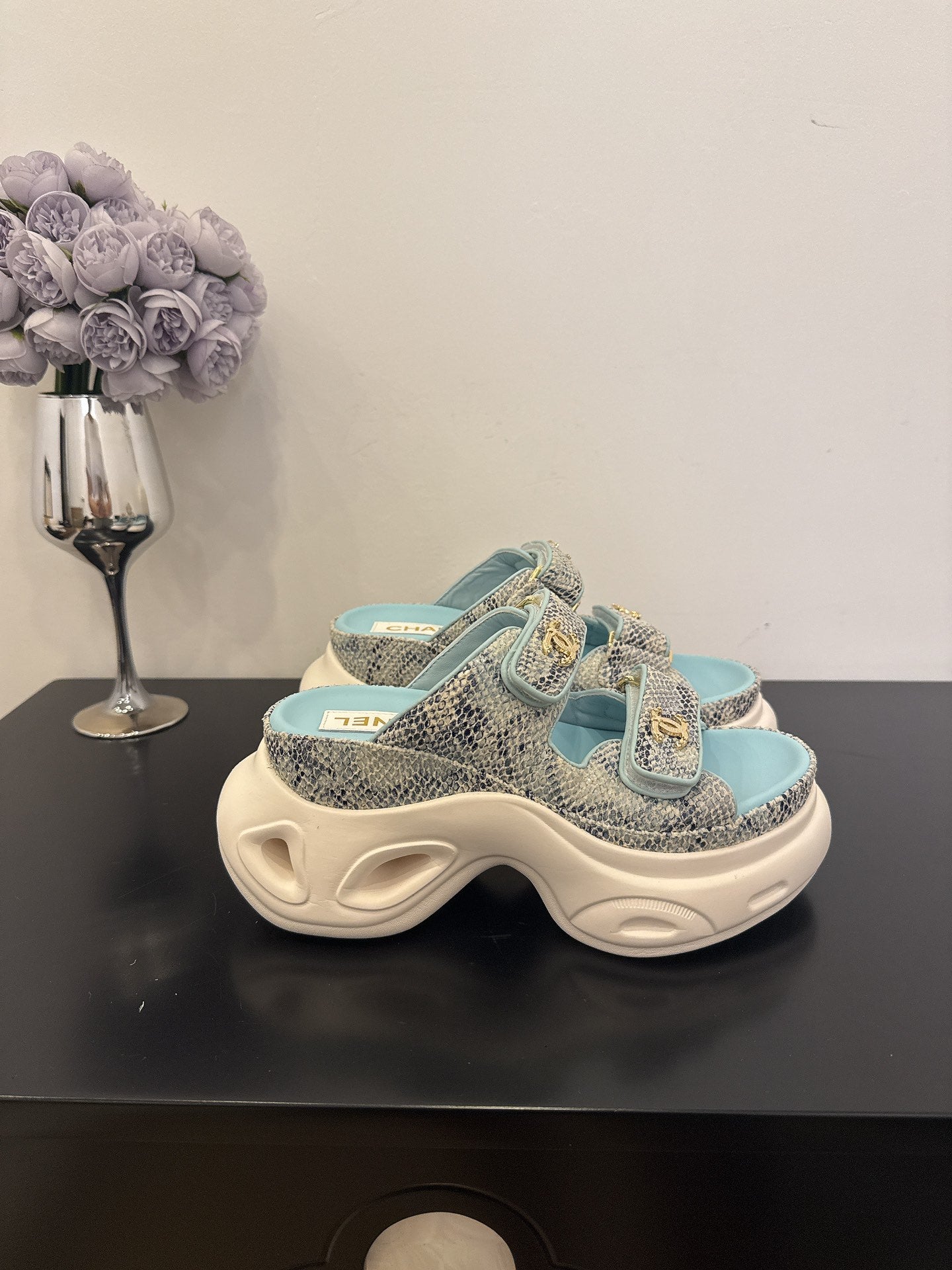 Chanel Arizona Luxe Stroll Sandals