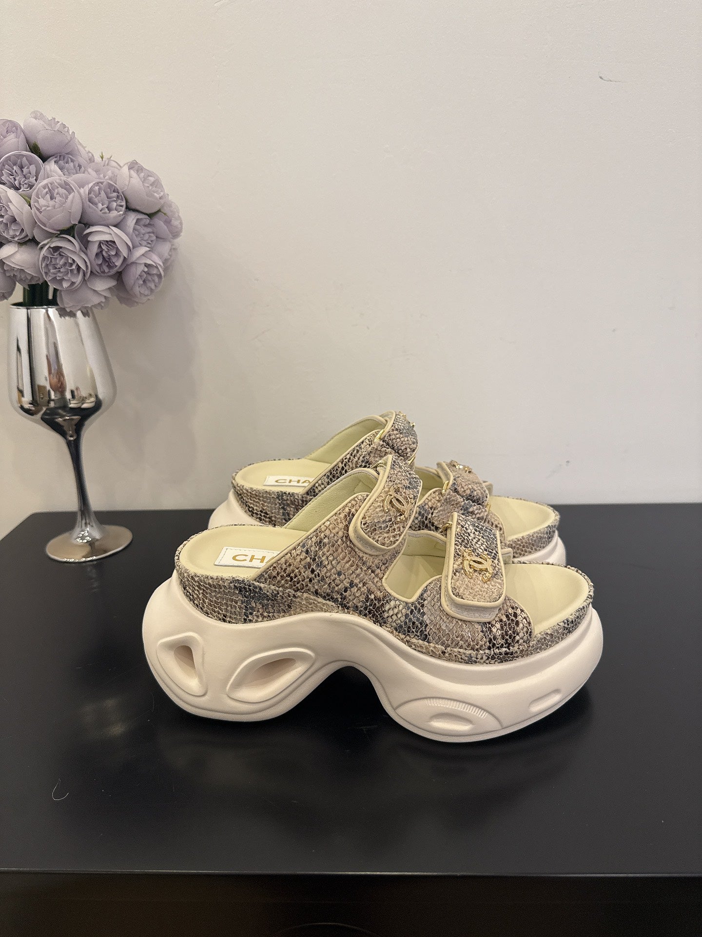 Chanel Arizona Luxe Stroll Sandals