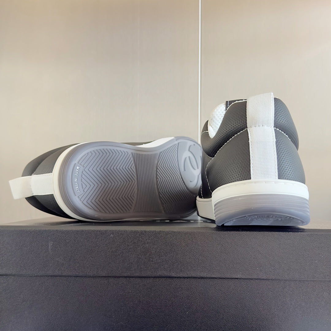 Chanel Karl Lagerfeld Logo-Print Sneakers