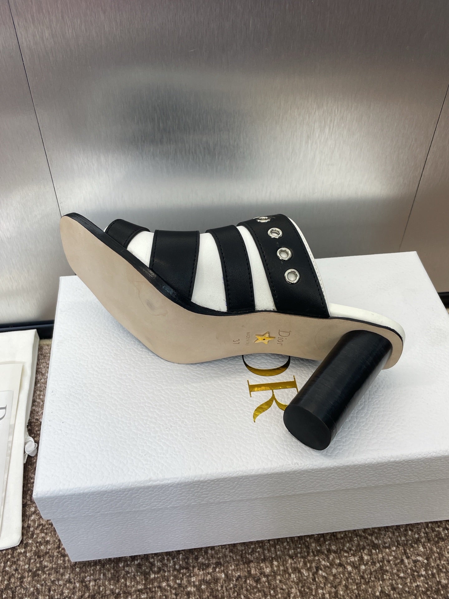 Dior Versace 125mm Medusa Stiletto Sandals | Black | FARFETCH TR