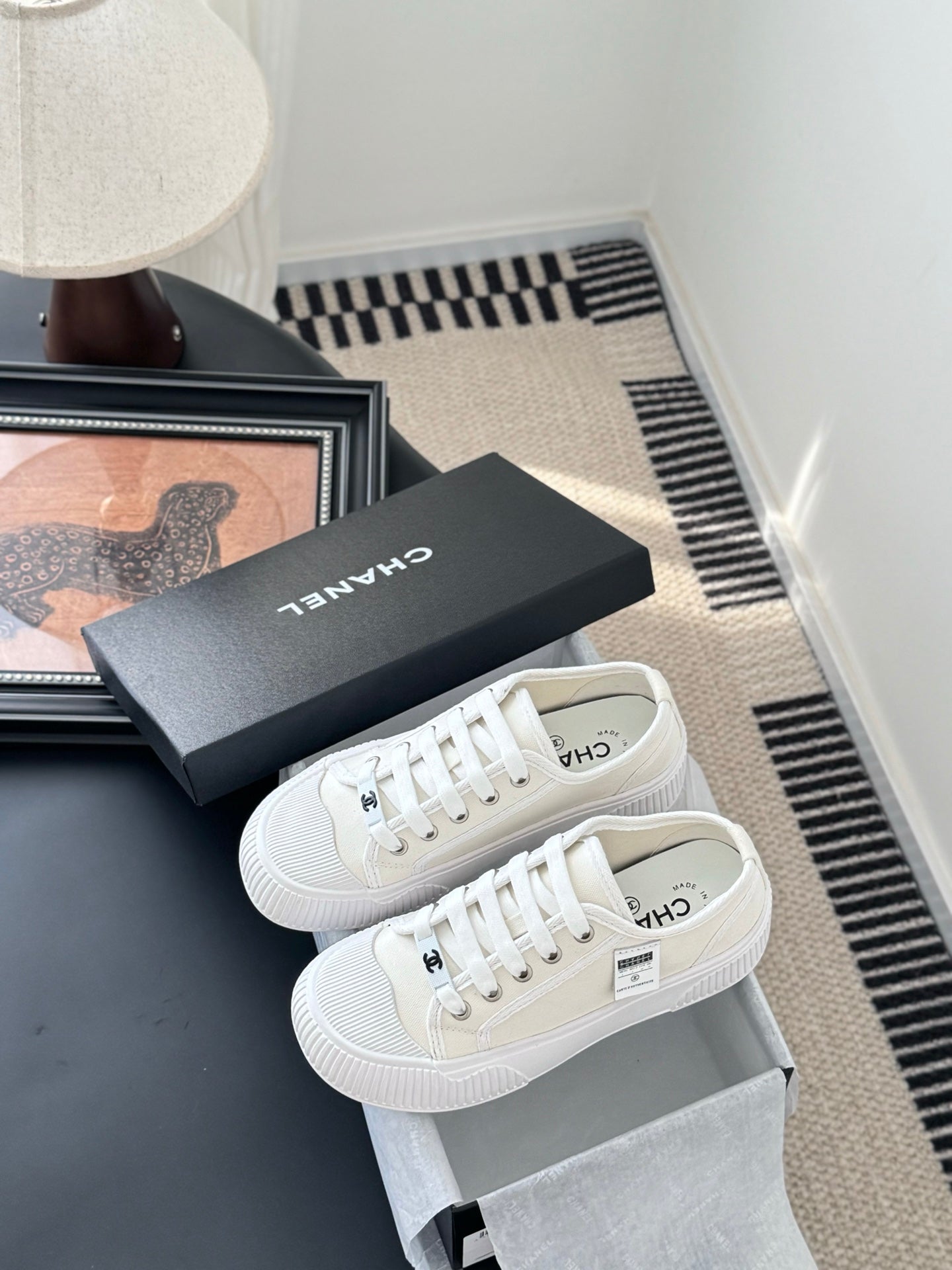 Chanel Timeless Elegance Tennis Sneakers