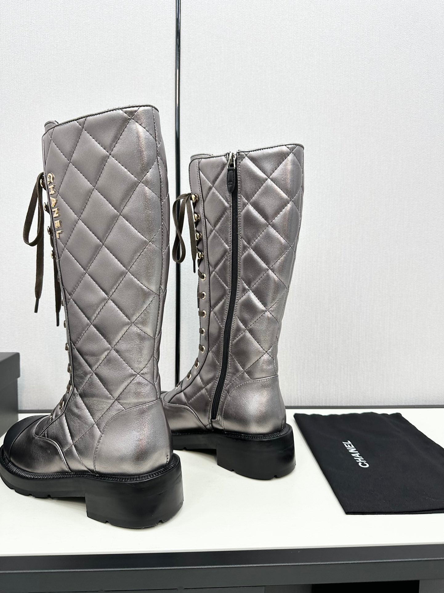 Chanel Winter/Snow Boots with Reversible Spikes