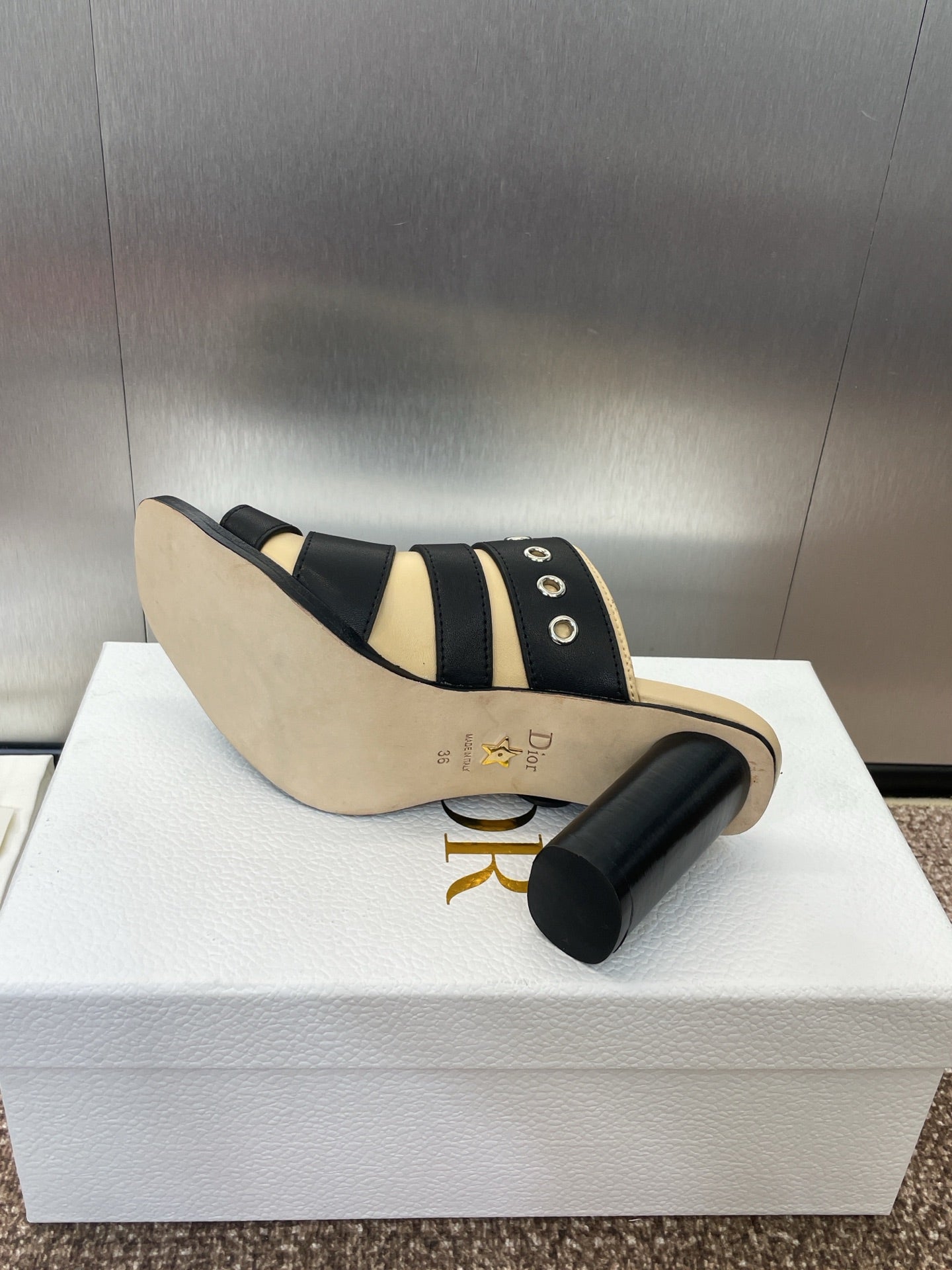 Dior Versace 125mm Medusa Stiletto Sandals | Black | FARFETCH TR