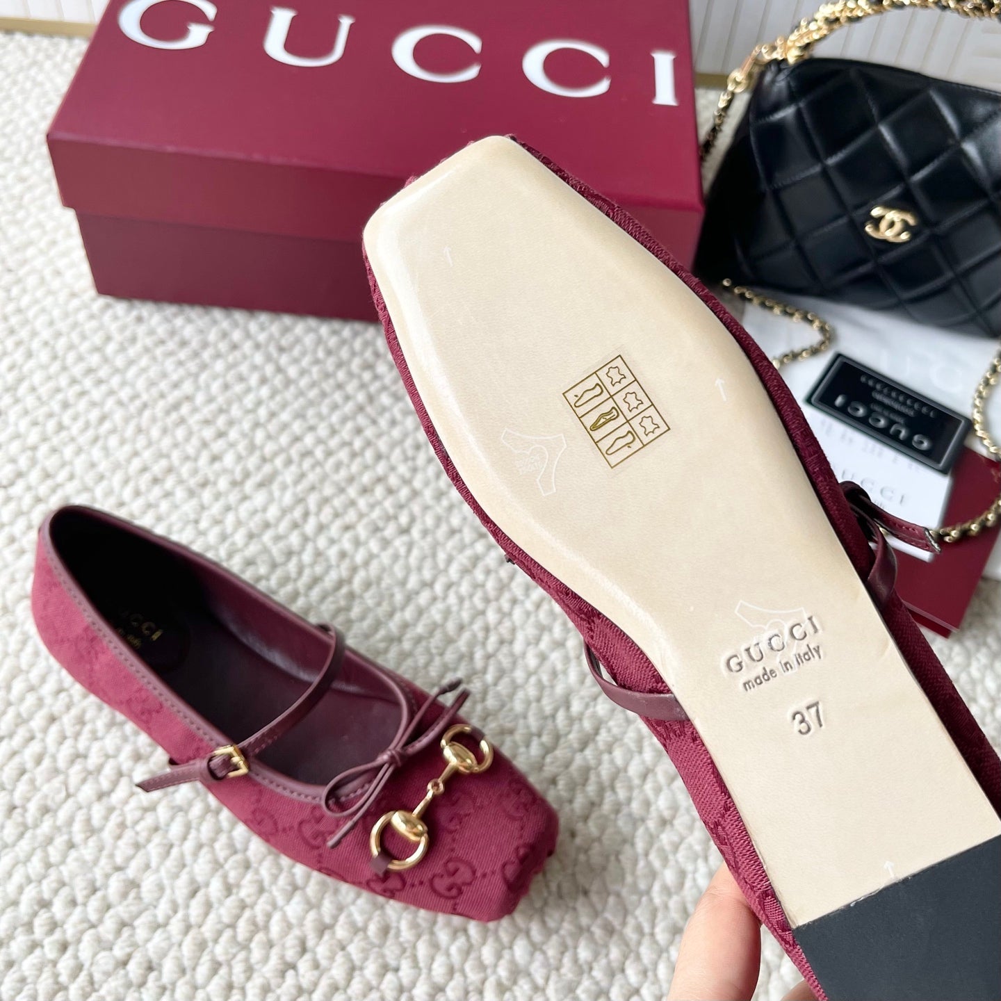 Gucci Women's Horsebit Ballet Flat