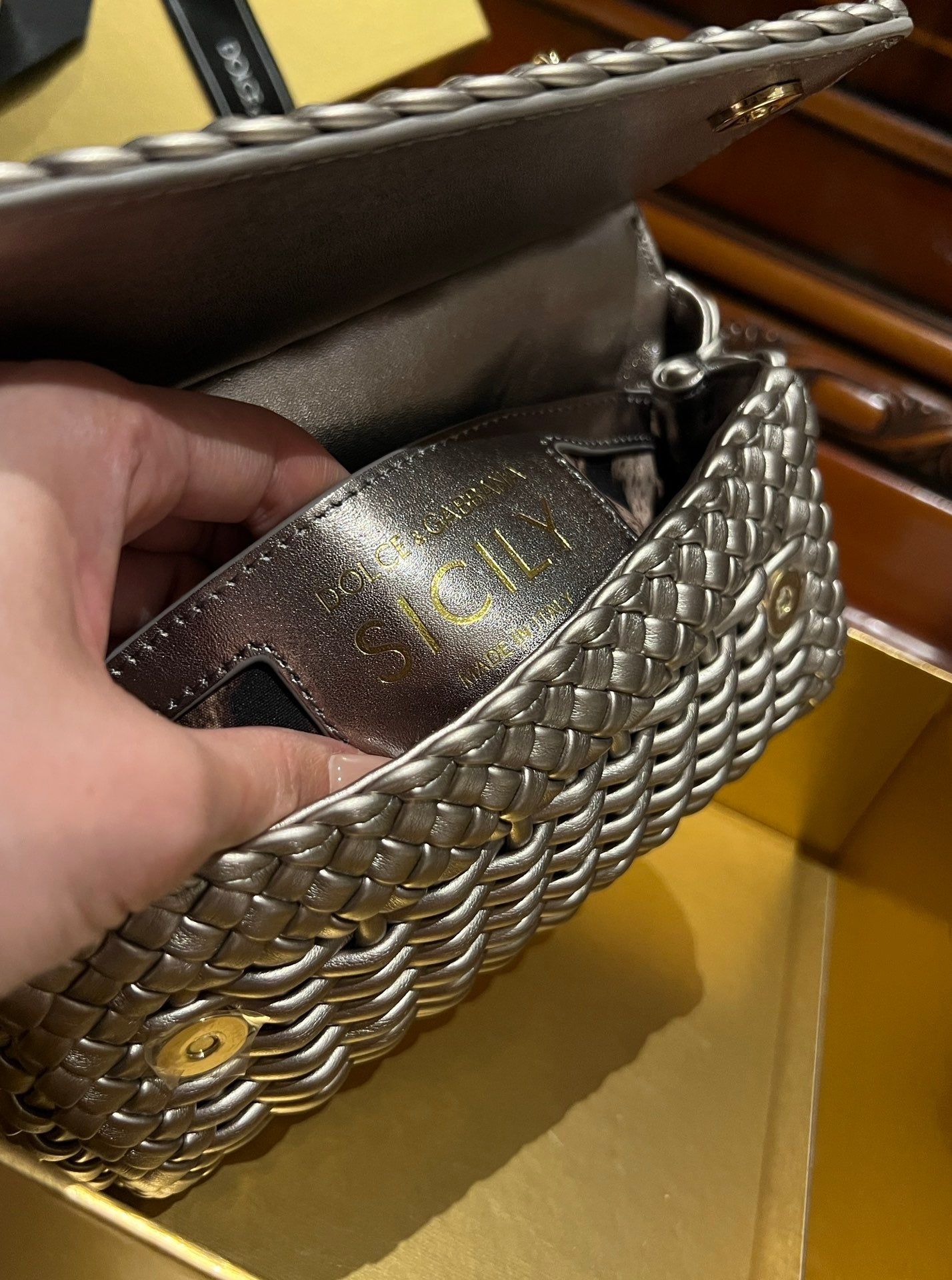 Dolce & Gabbana Dolce & Gabbana Micro Sicily 62 Tote Bag | Red | FARFETCH IL